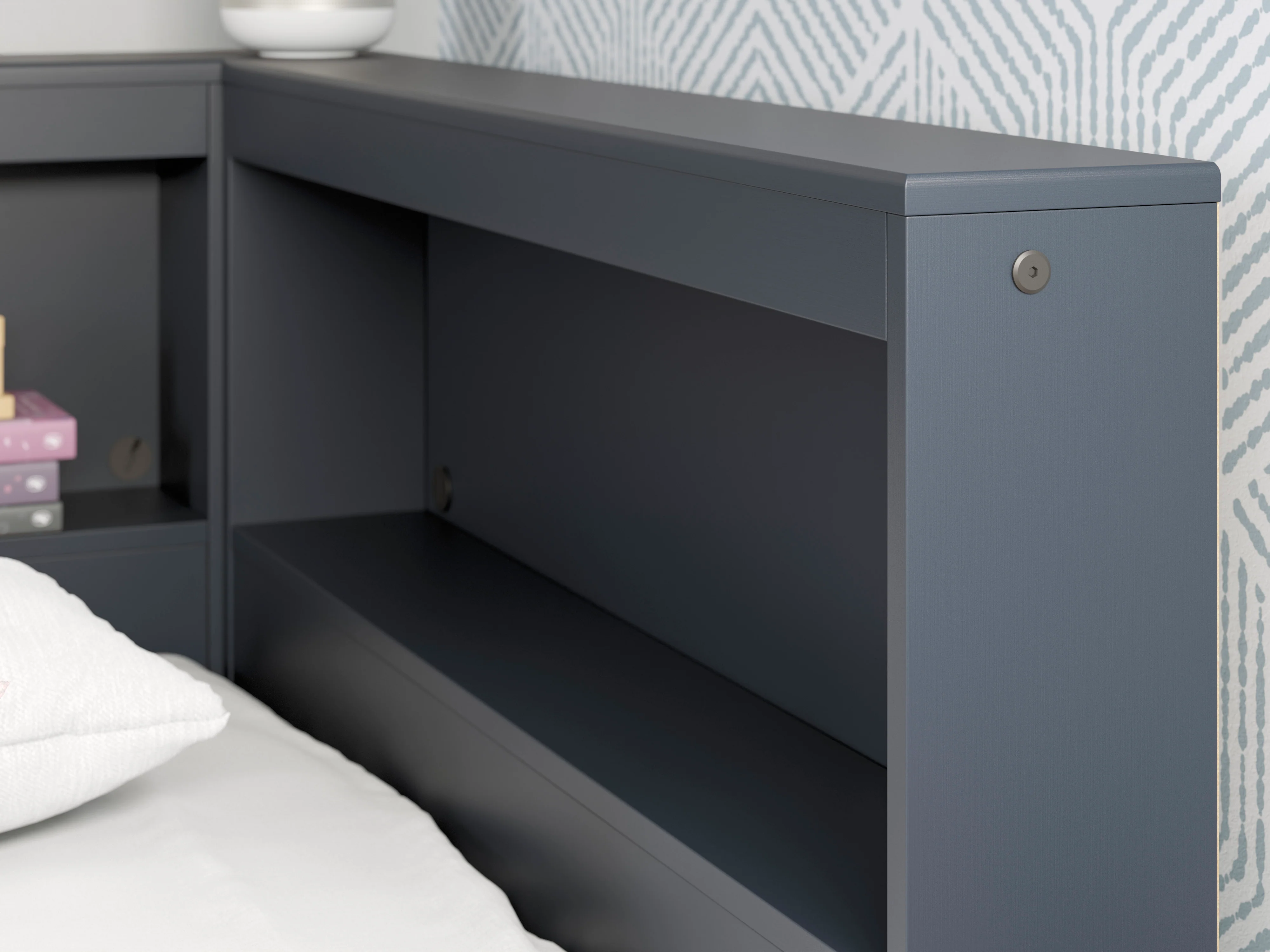 Simmenfort Bookcase Storage Bed - Image 8