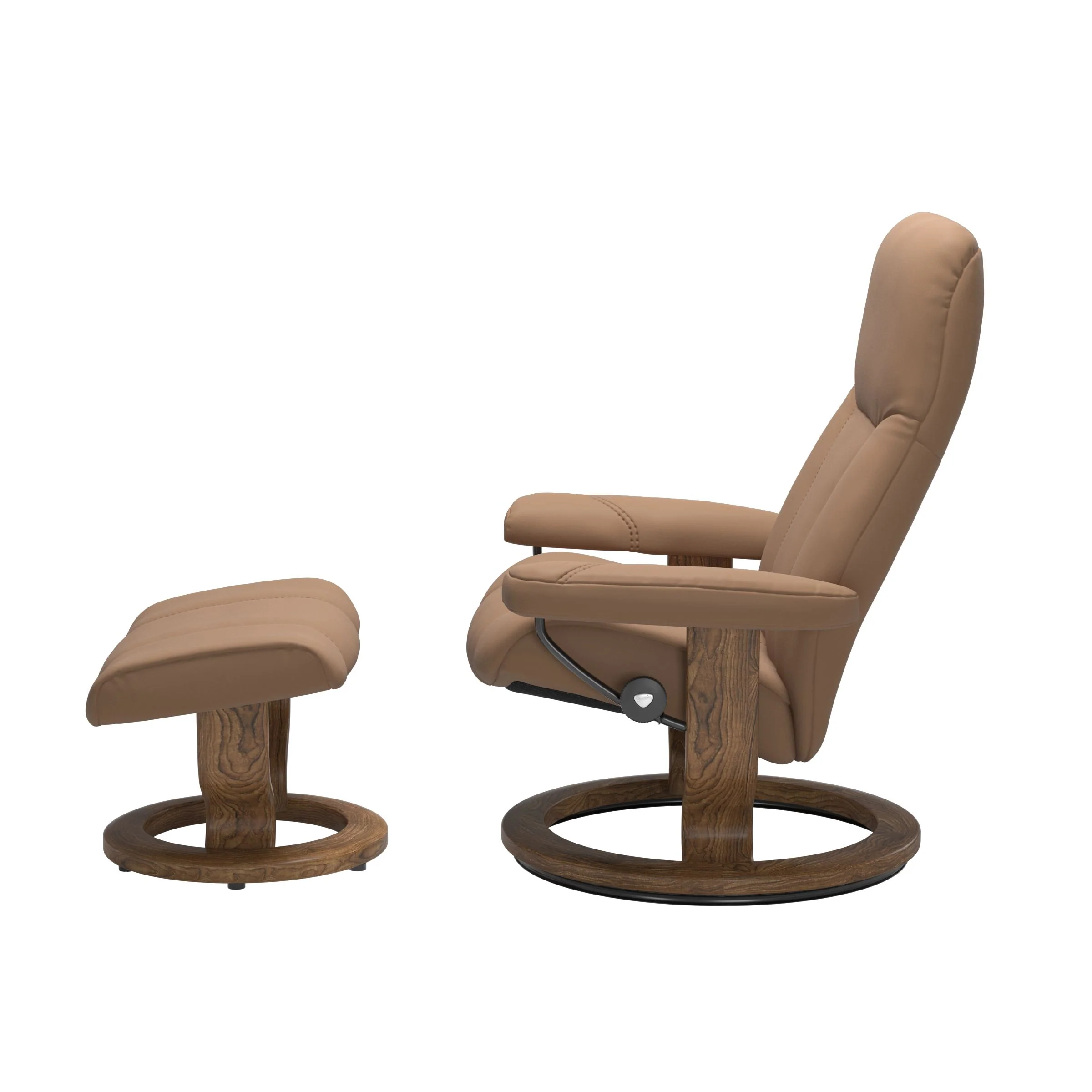 Consul Small Classic Chair and Ottoman - Image 3