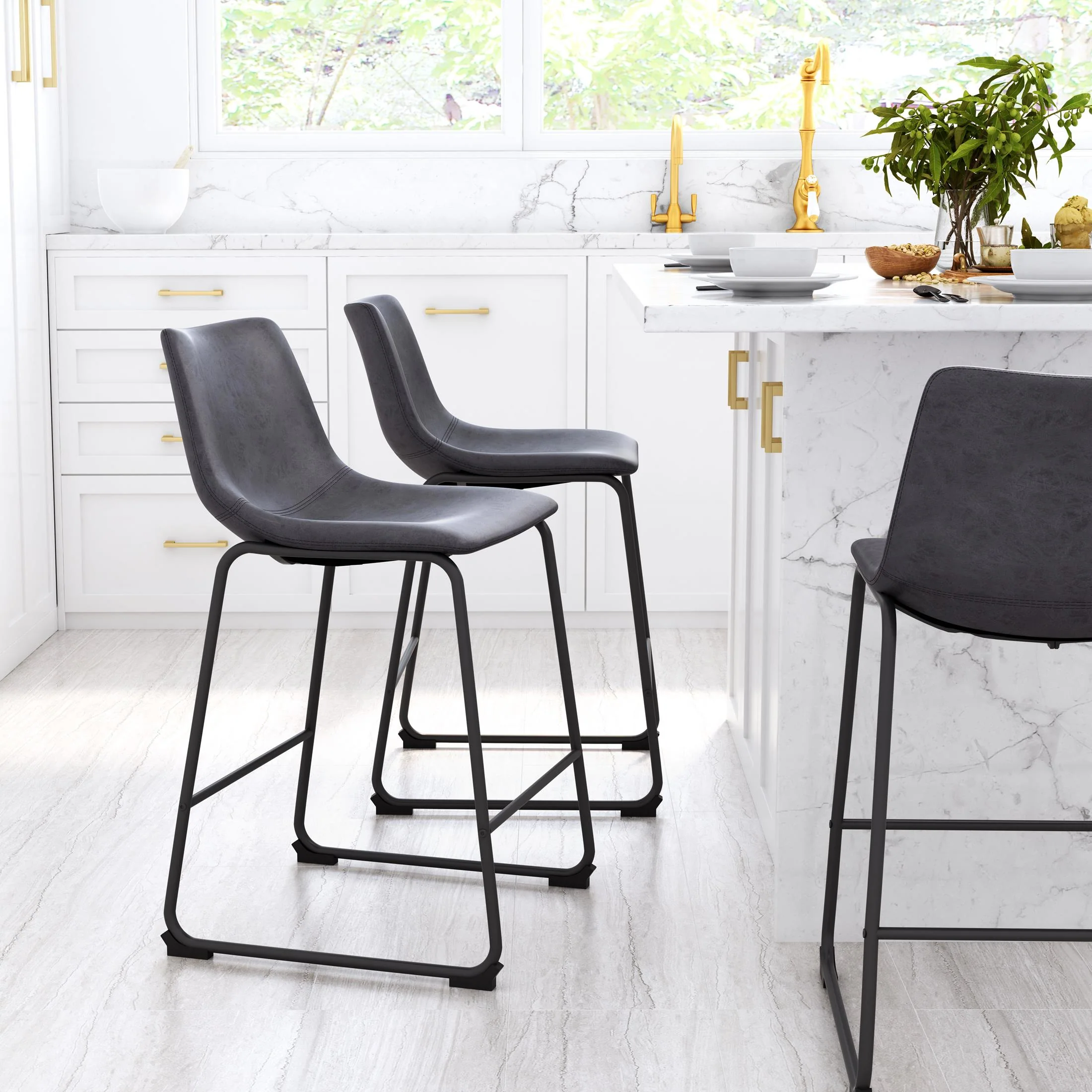 Smart Counter Stool (Set of 2) - Image 3