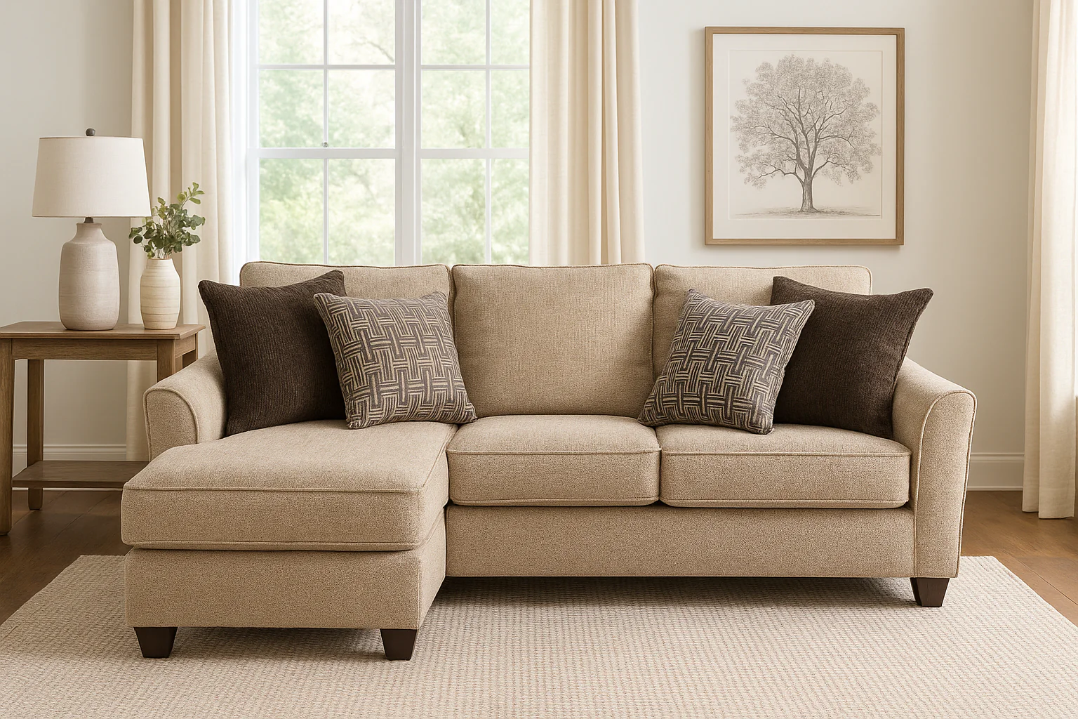 Elandor Reversible Sofa Chaise - Image 4