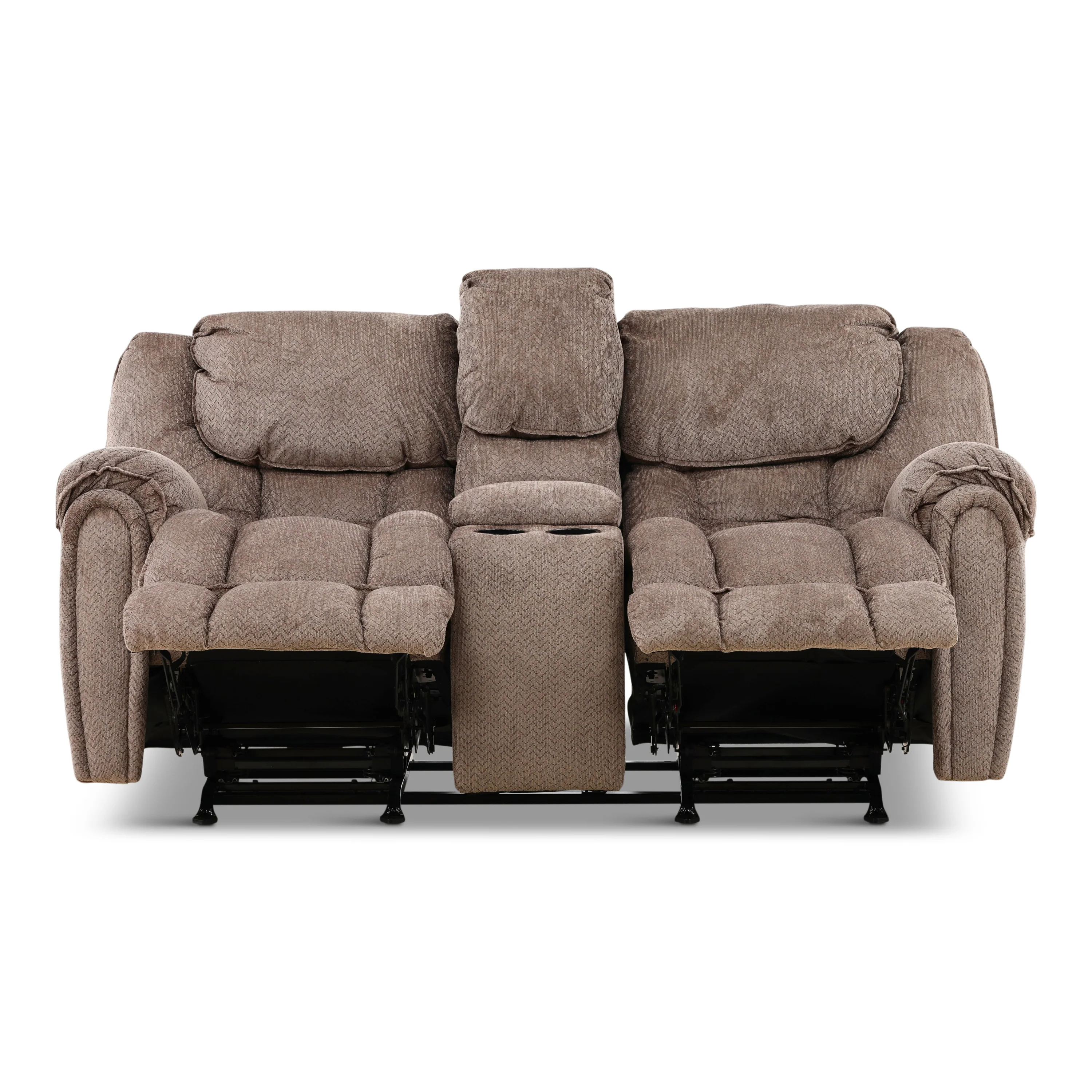 Solana Rocking Reclining Console Loveseat - Image 3