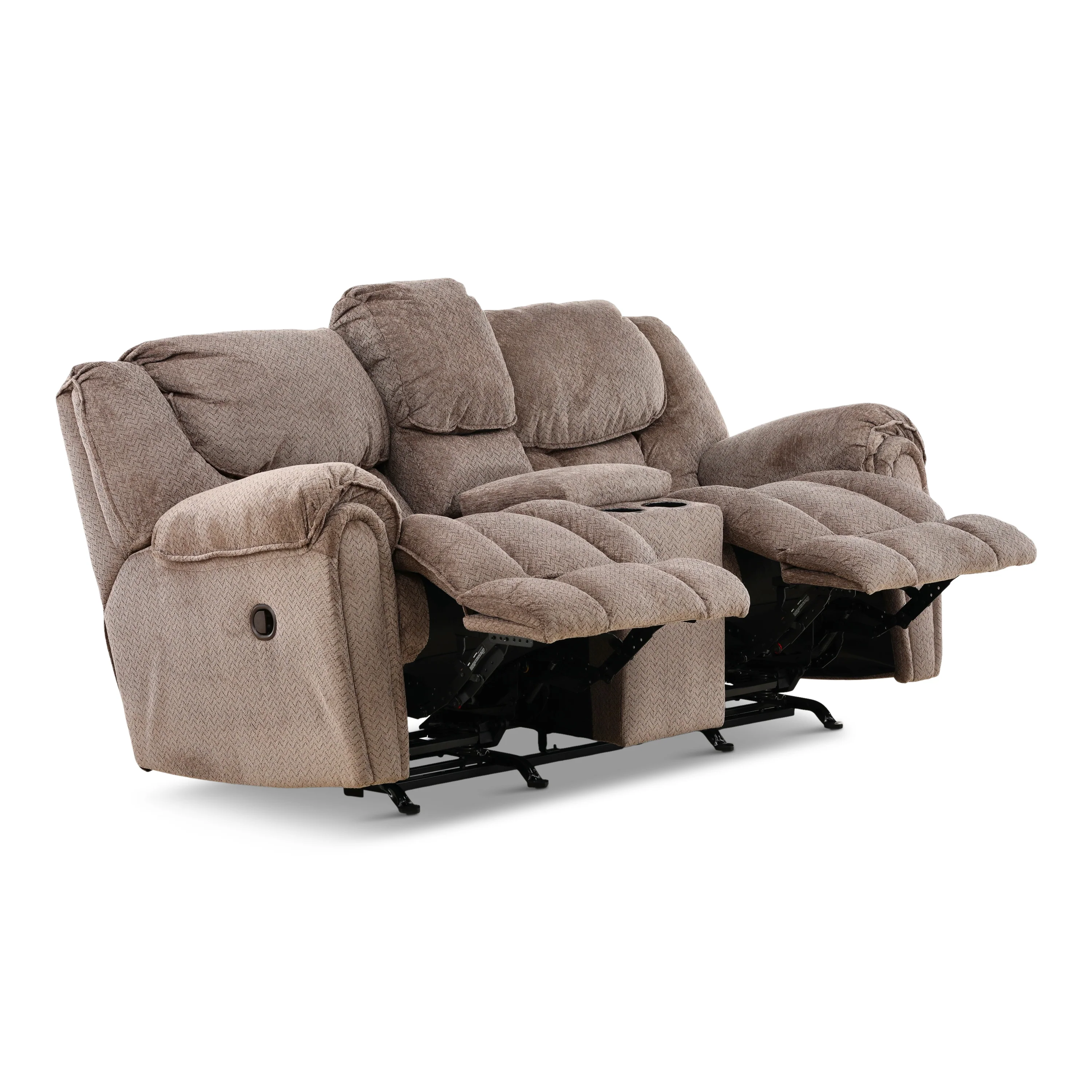 Solana Rocking Reclining Console Loveseat - Image 5