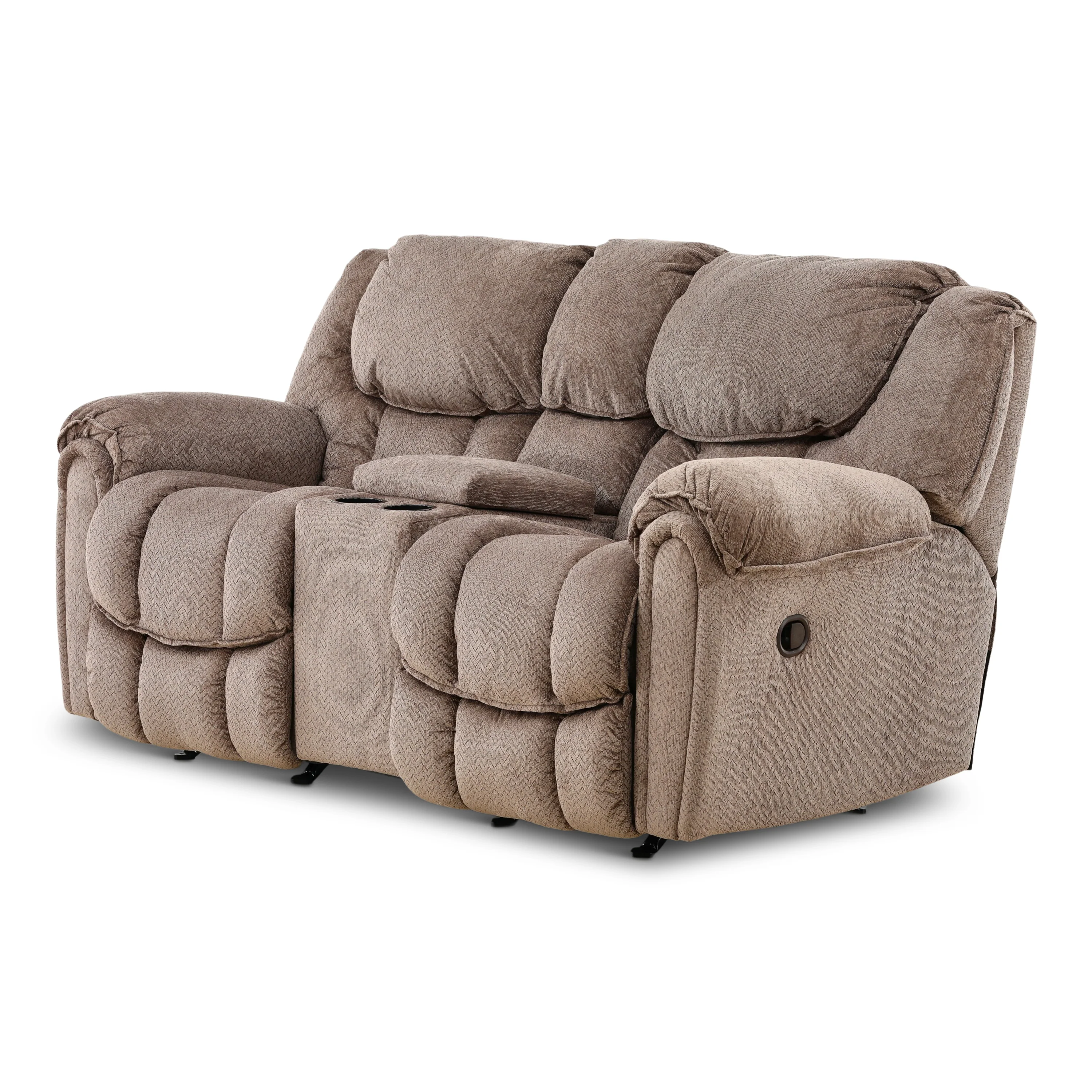Solana Rocking Reclining Console Loveseat - Image 7