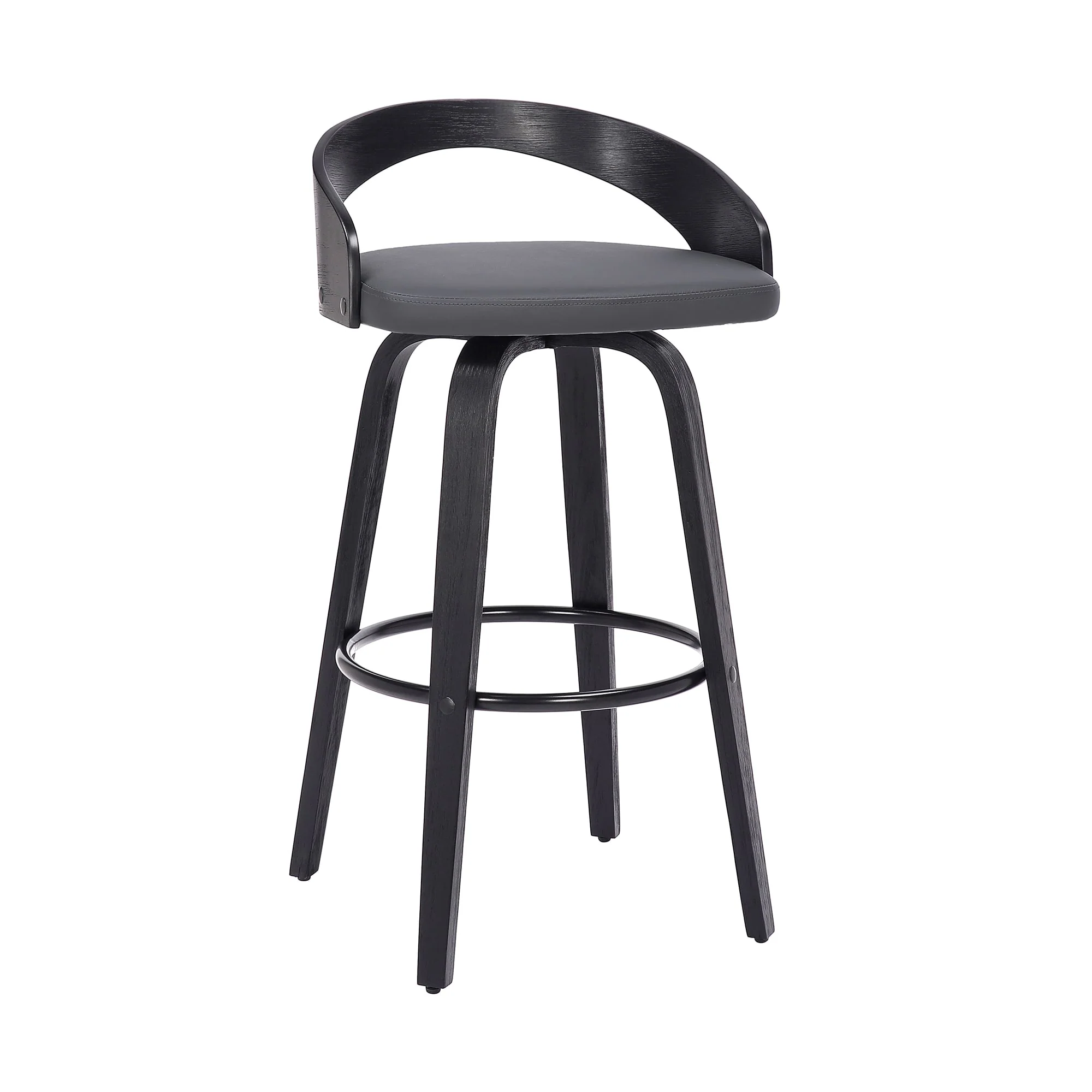 Sonia 26" Counter Height Swivel Bar Stool - Image 2