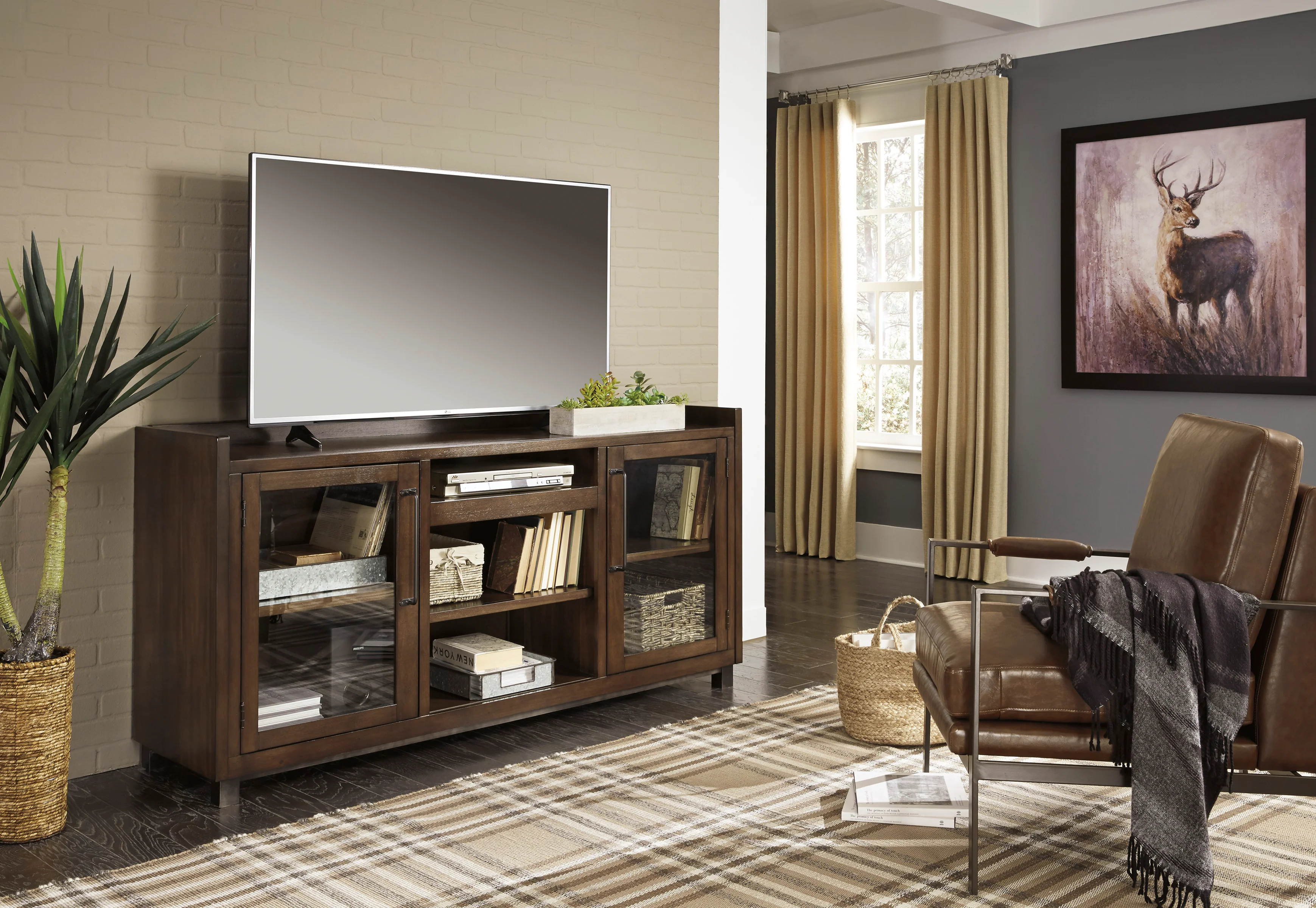 Starmore XL TV Stand with Fireplace Option - Image 2