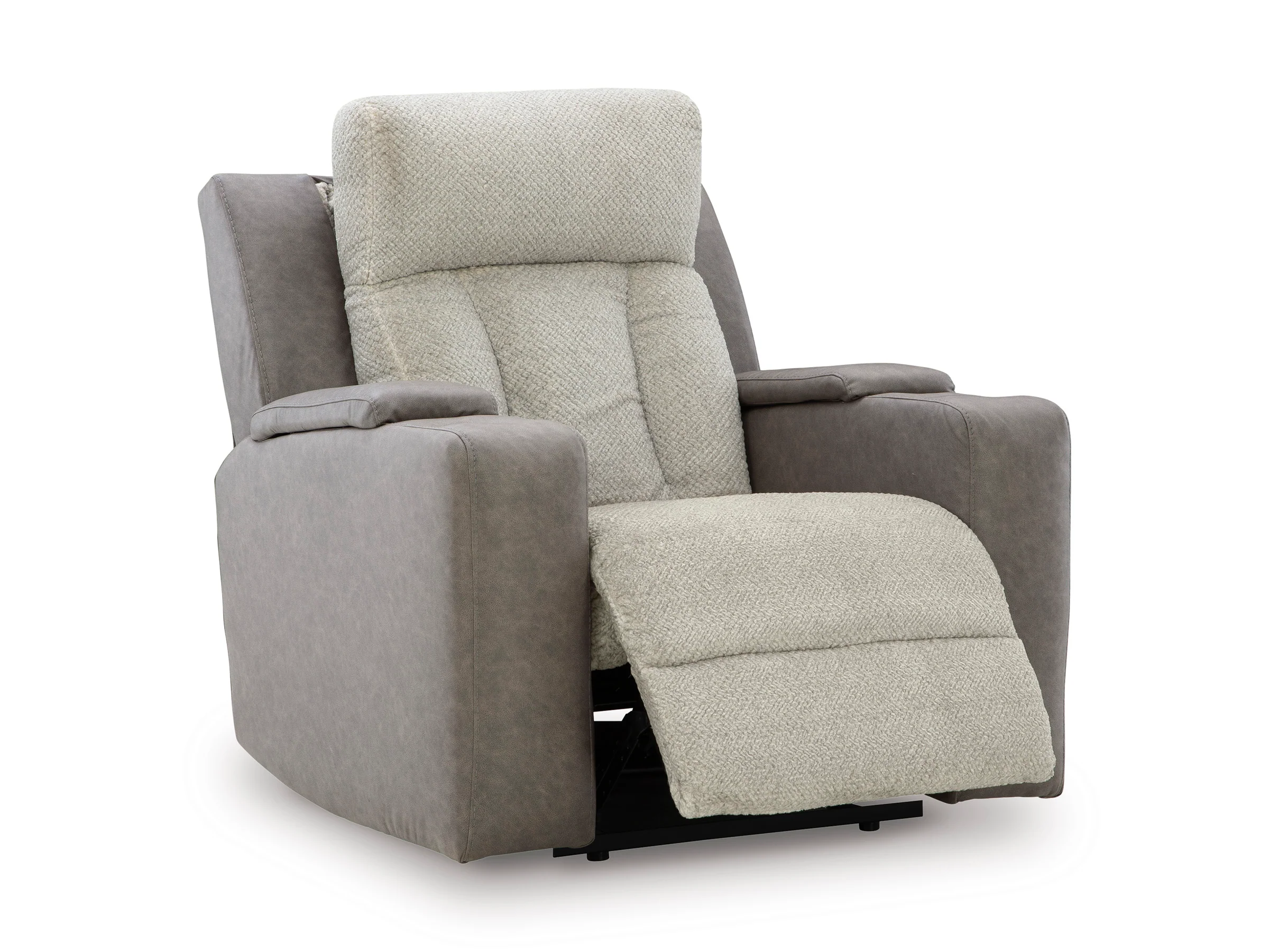 Stately Check Power Recliner - Image 4