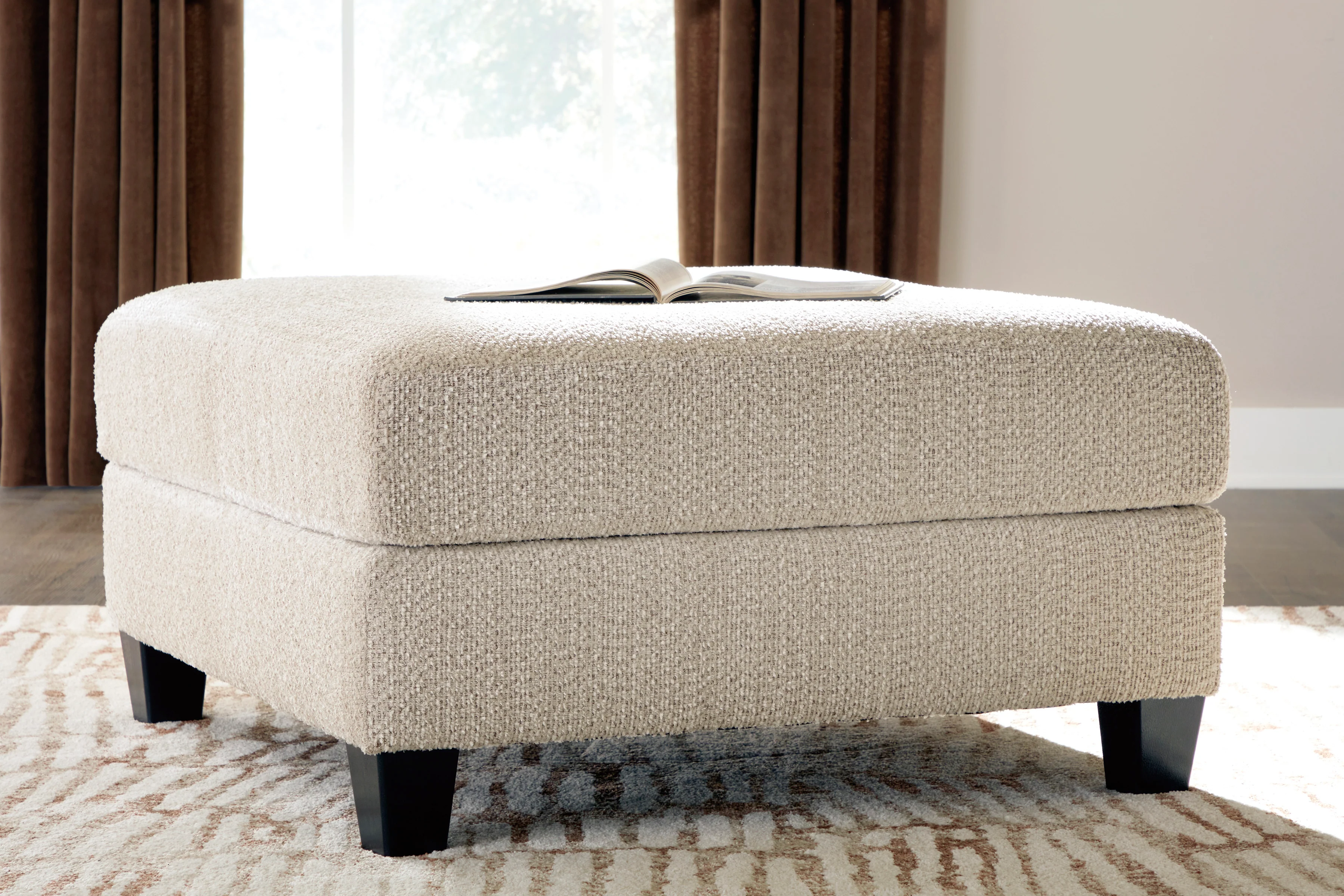 Steelwater Retreat Oversized Accent Ottoman - Image 2