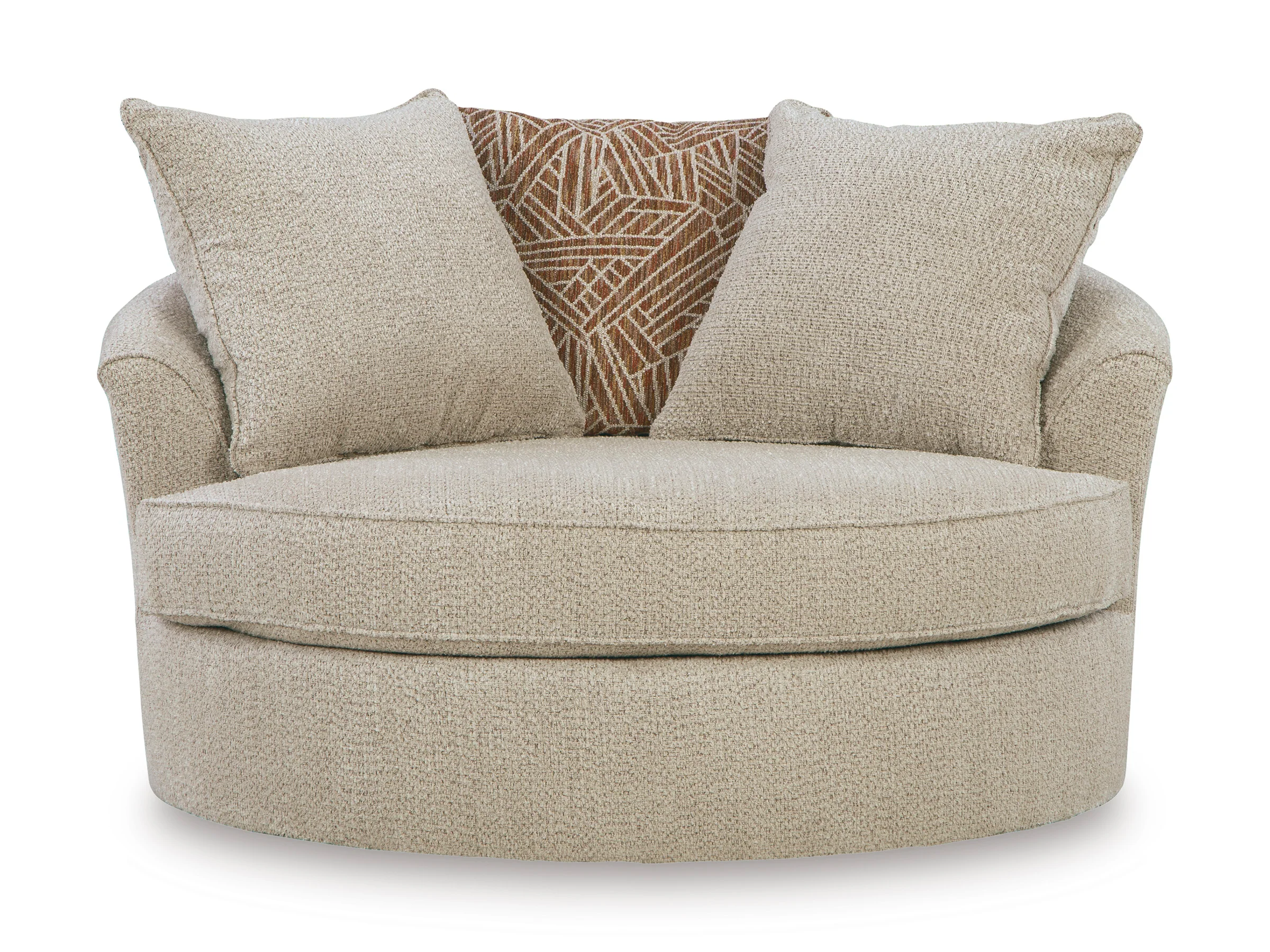 Steelwater Retreat Oversized Swivel Accent Chair
