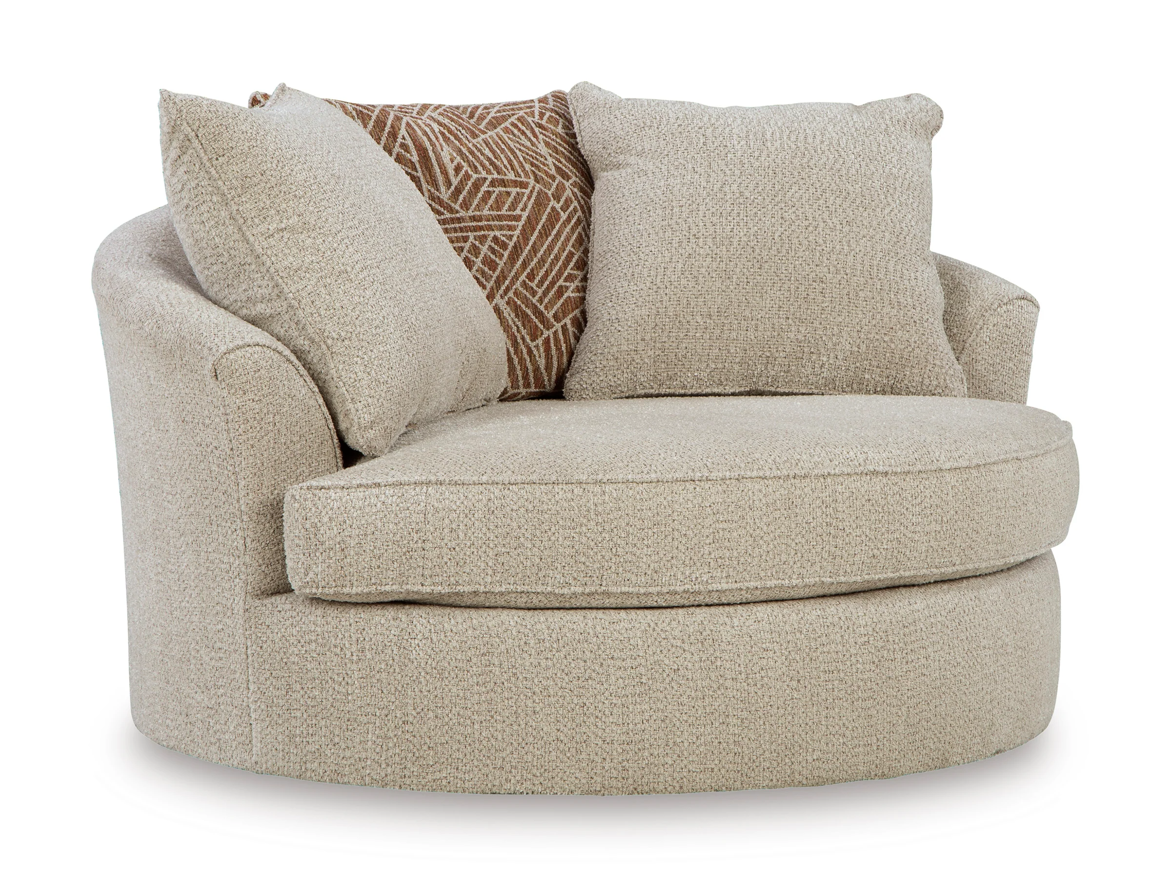 Steelwater Retreat Oversized Swivel Accent Chair - Image 3