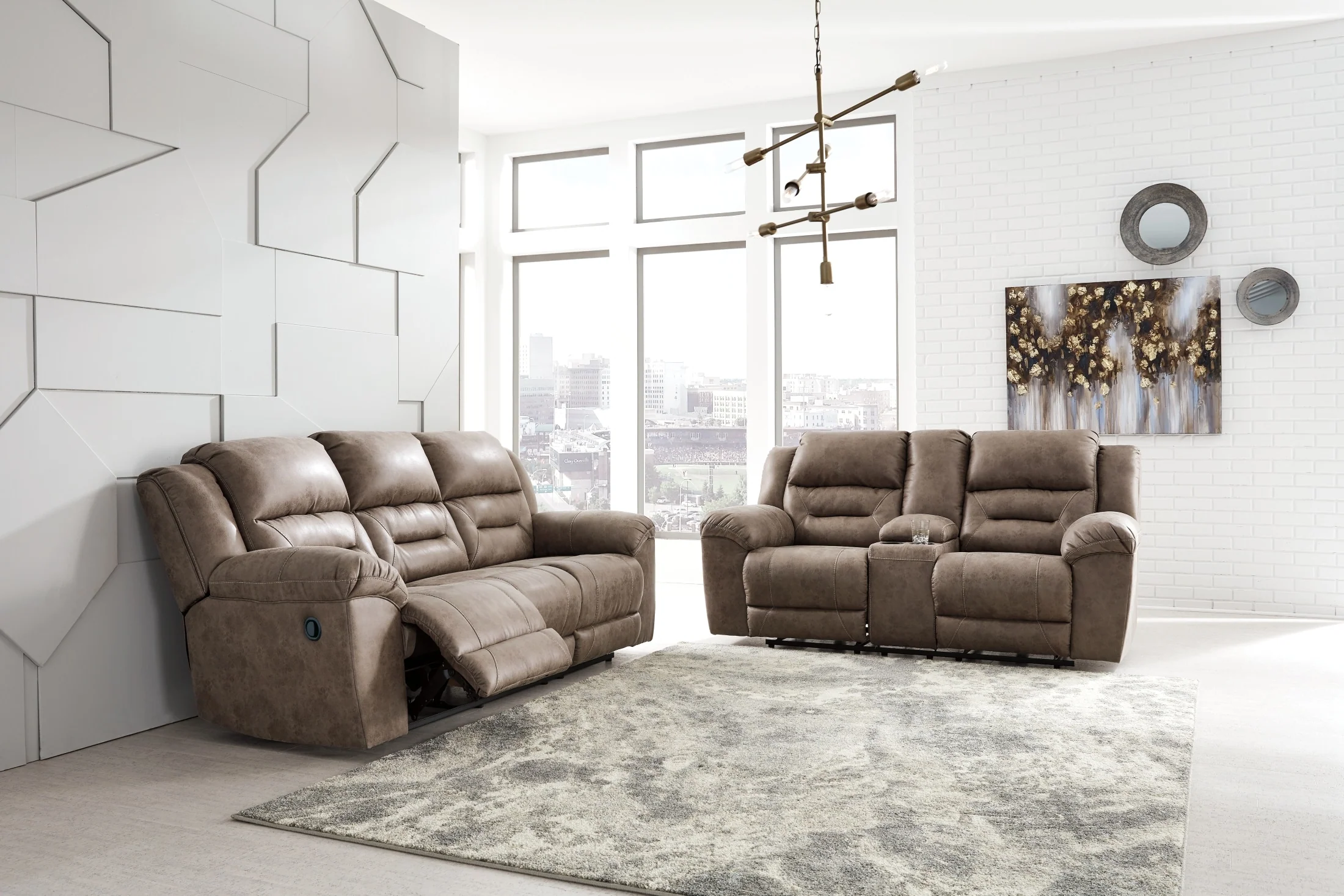 Stoneland Reclining Sofa - Image 6