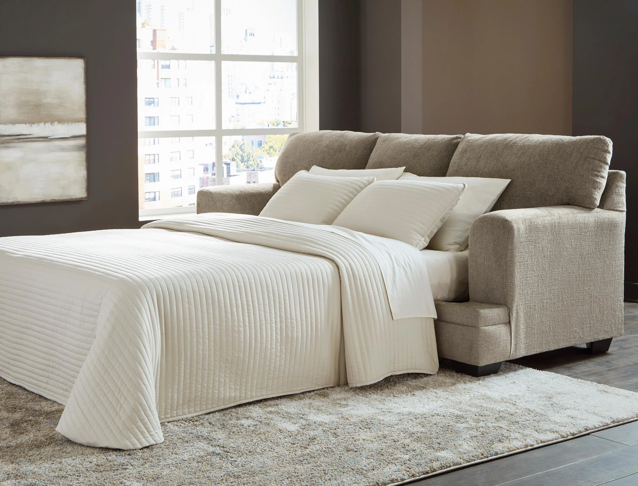 Stonemeade Queen Sleeper Sofa - Image 4