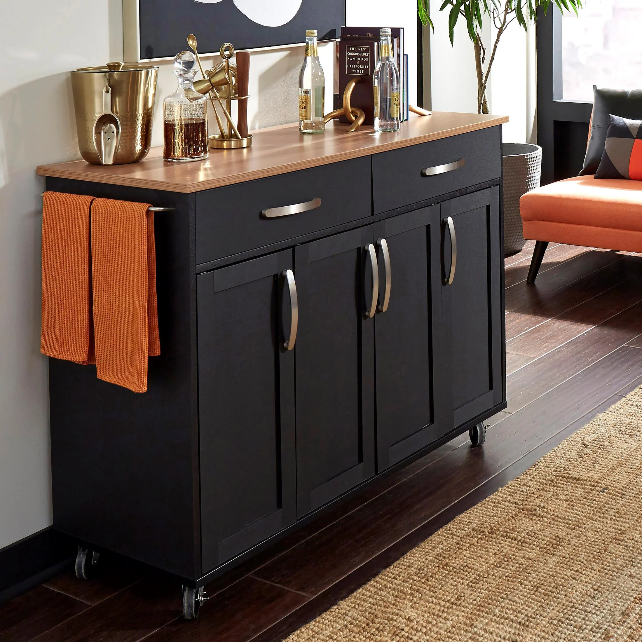 Storage Plus Kitchen Cart - Image 10