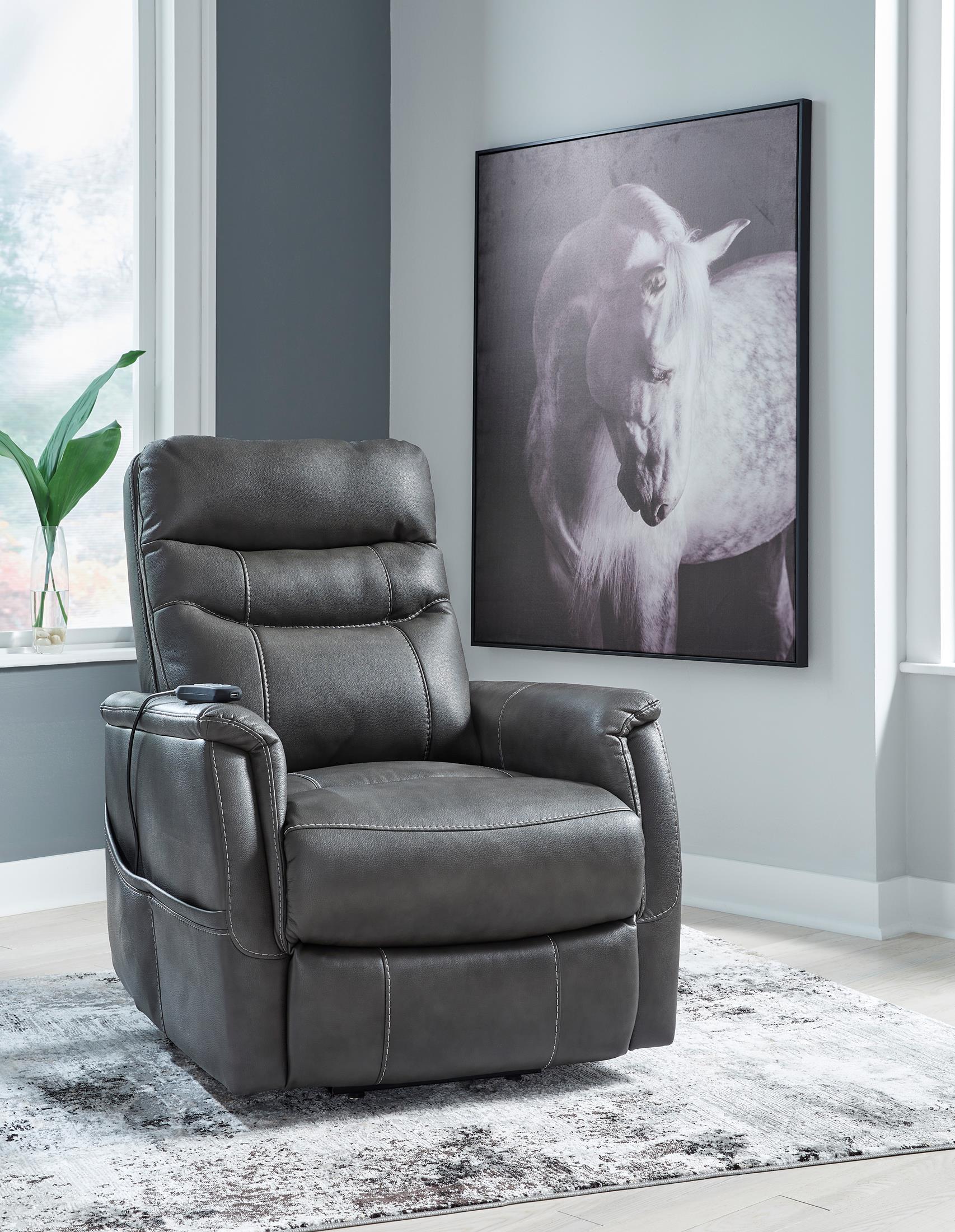 Strawbill Power Lift Recliner - Image 3