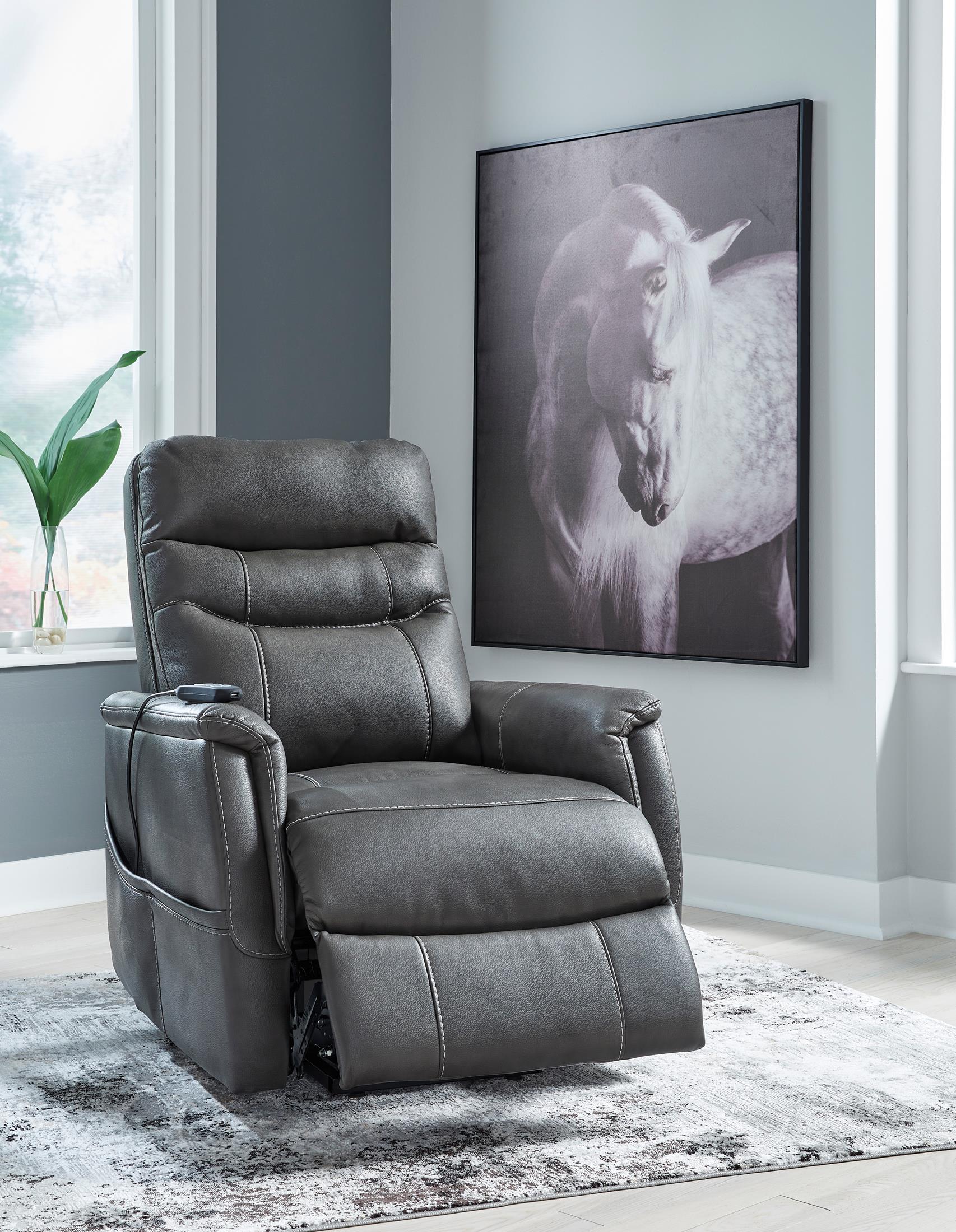 Strawbill Power Lift Recliner - Image 5