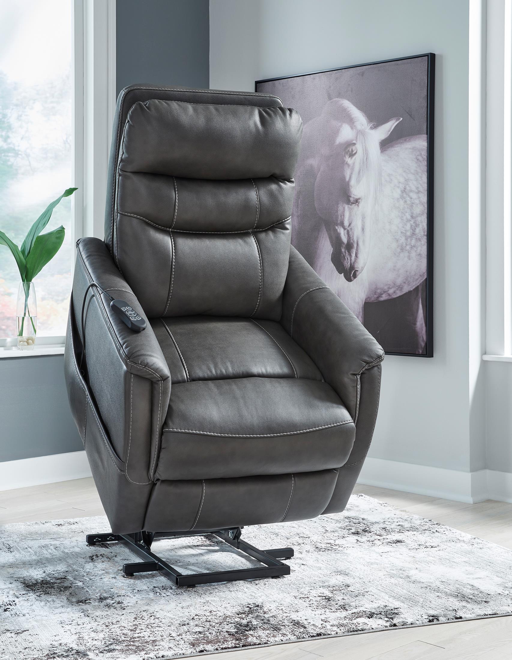 Strawbill Power Lift Recliner - Image 7