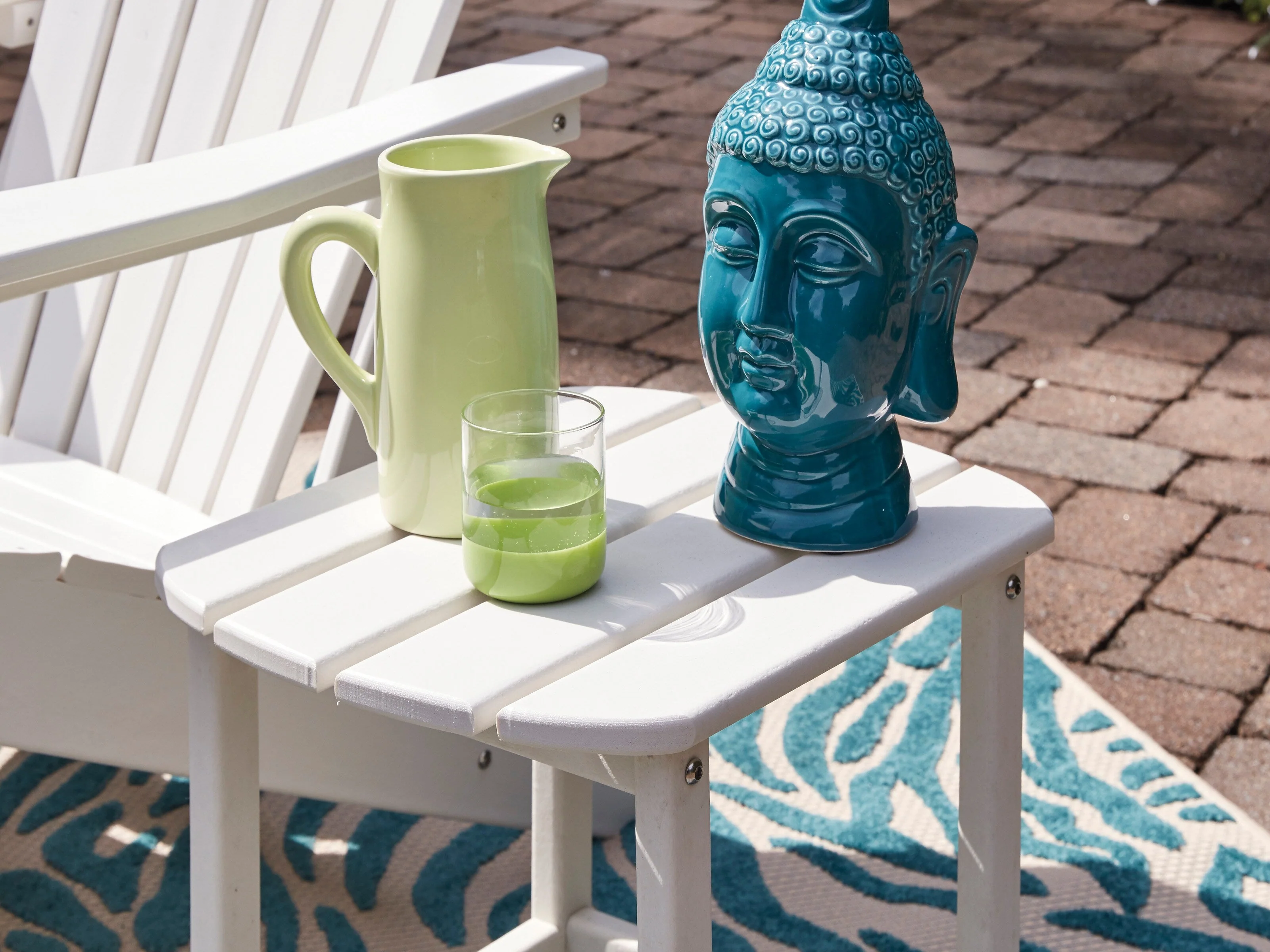 Ashley Sundown Treasure Outdoor Patio End Table - Image 5