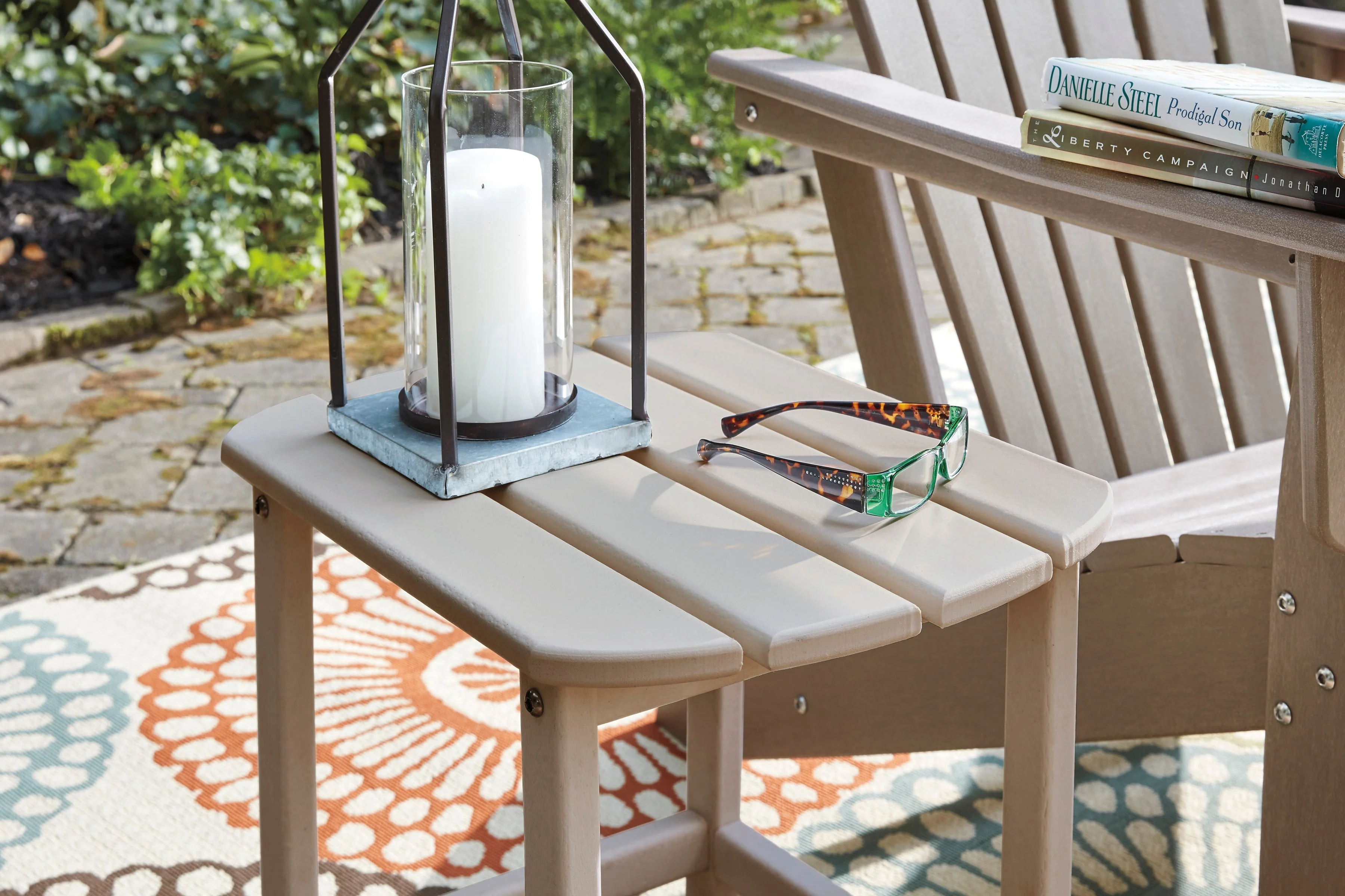Ashley Sundown Treasure Outdoor Patio End Table - Image 8