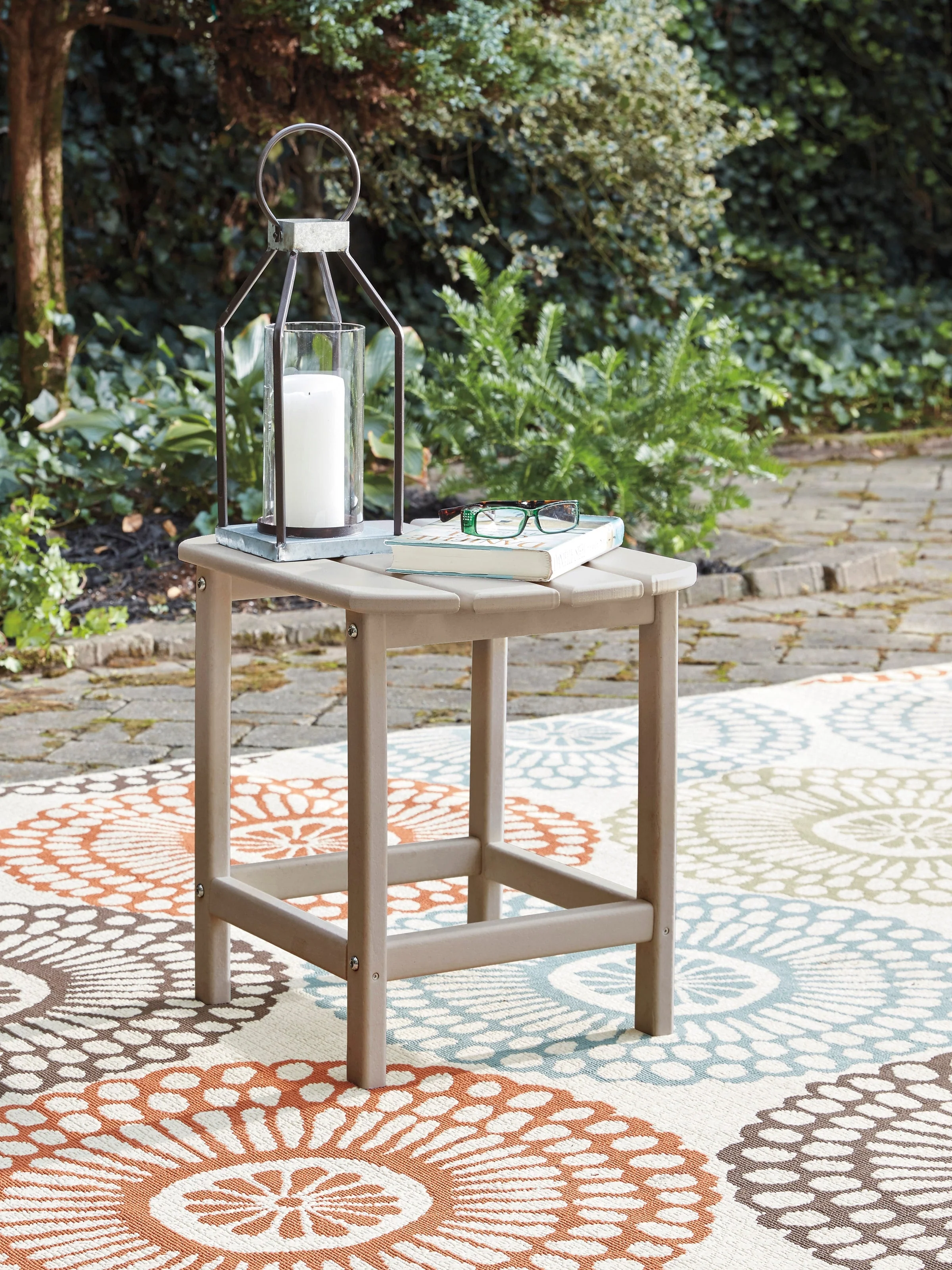 Ashley Sundown Treasure Outdoor Patio End Table - Image 9
