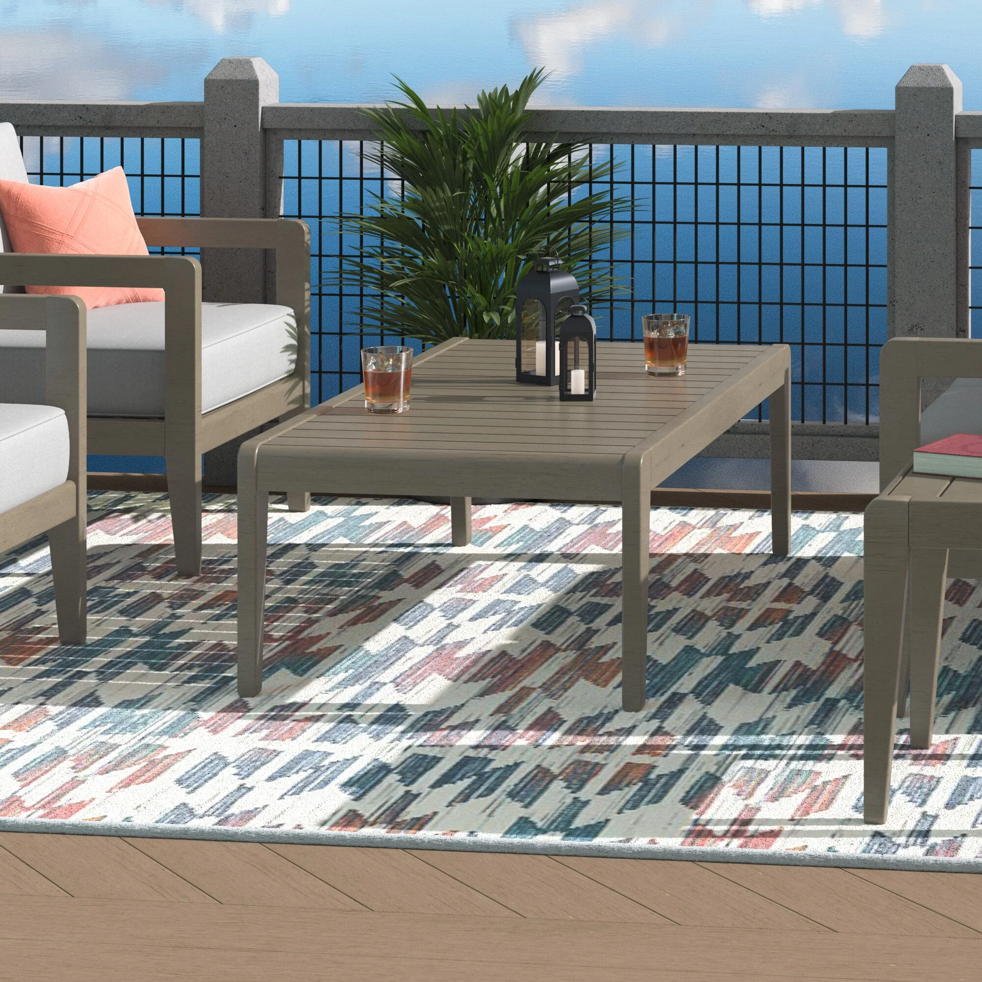 Sustain Outdoor Coffee Table - Image 2