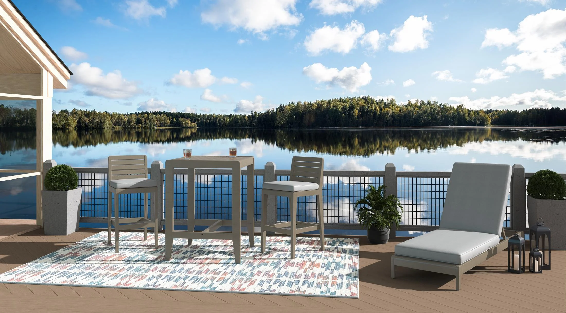 Sustain Outdoor Dining Armchair Pair - Image 6