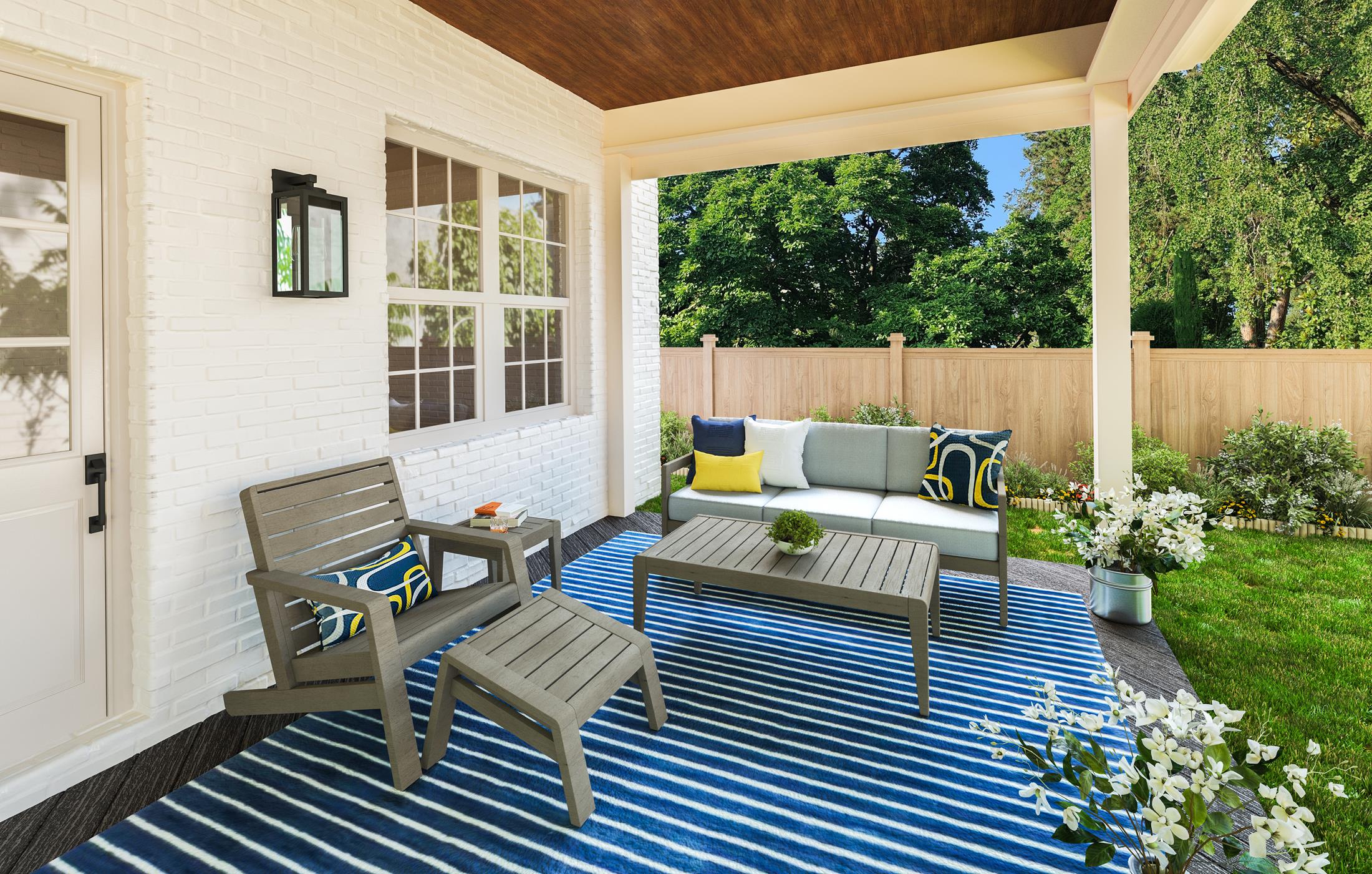 Sustain Outdoor End Table - Image 4