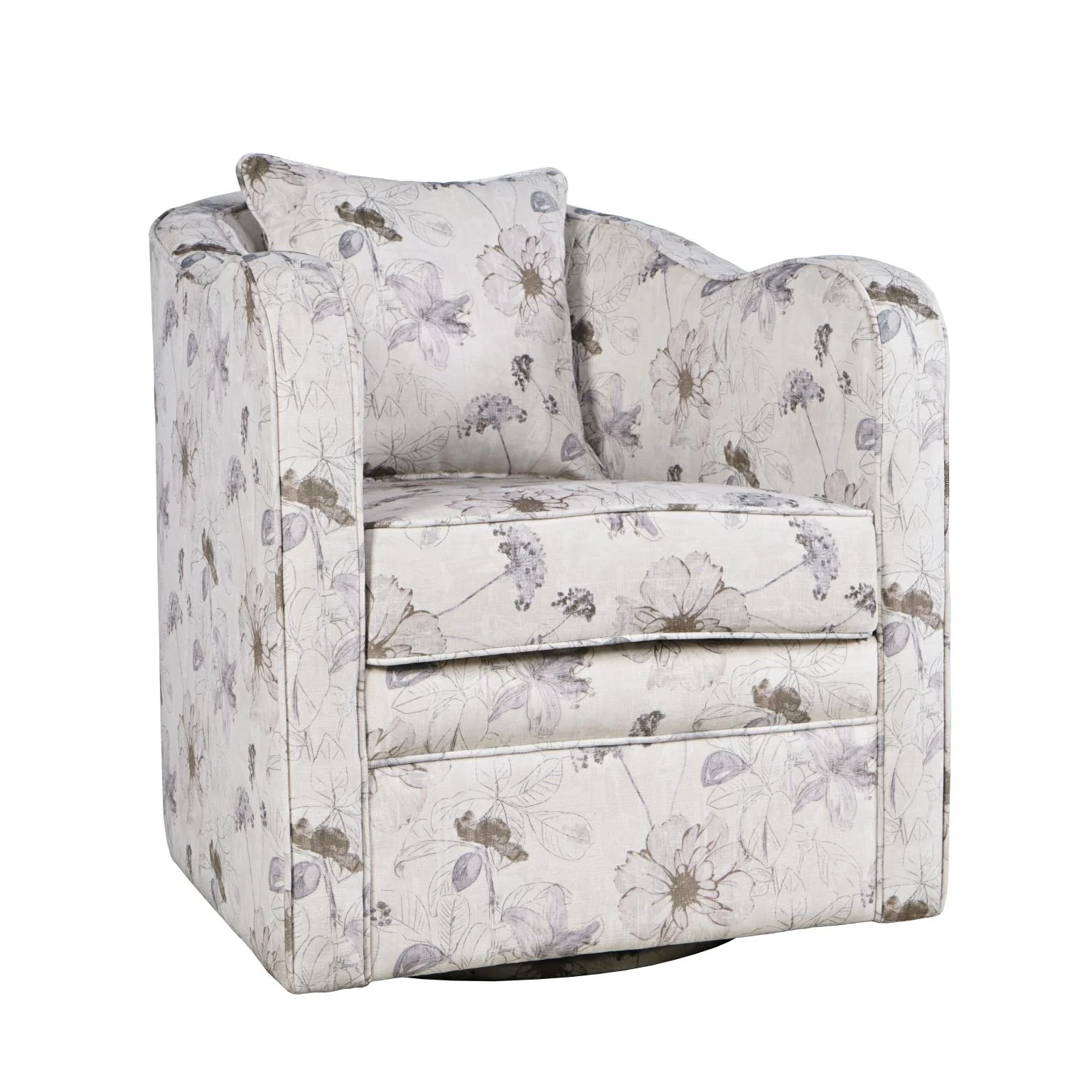 Flora Swivel Accent Chair - Image 4