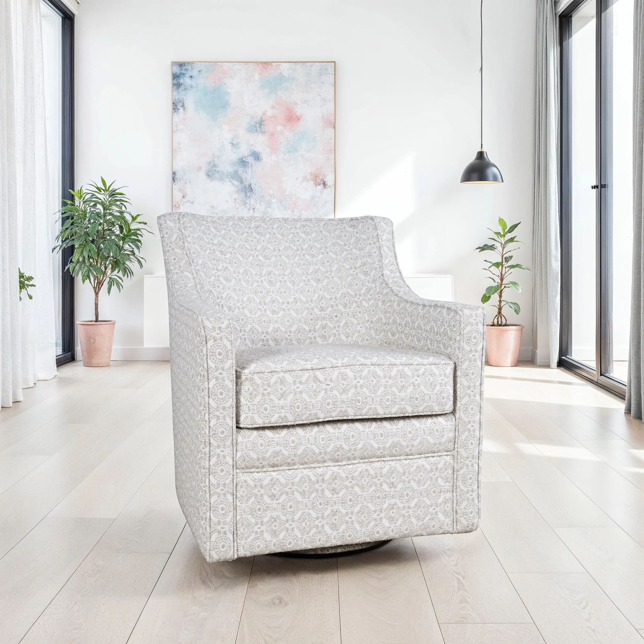 Camellia Swivel Accent Chair - Image 2