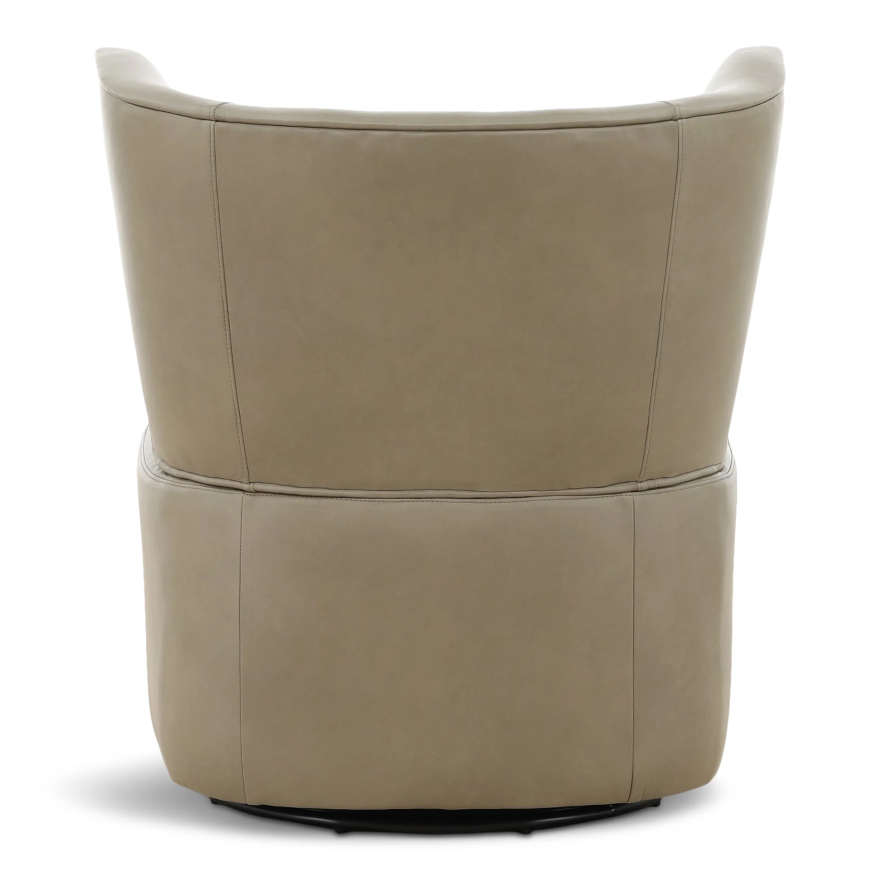 Cornelia Leather Swivel Chair - Image 6