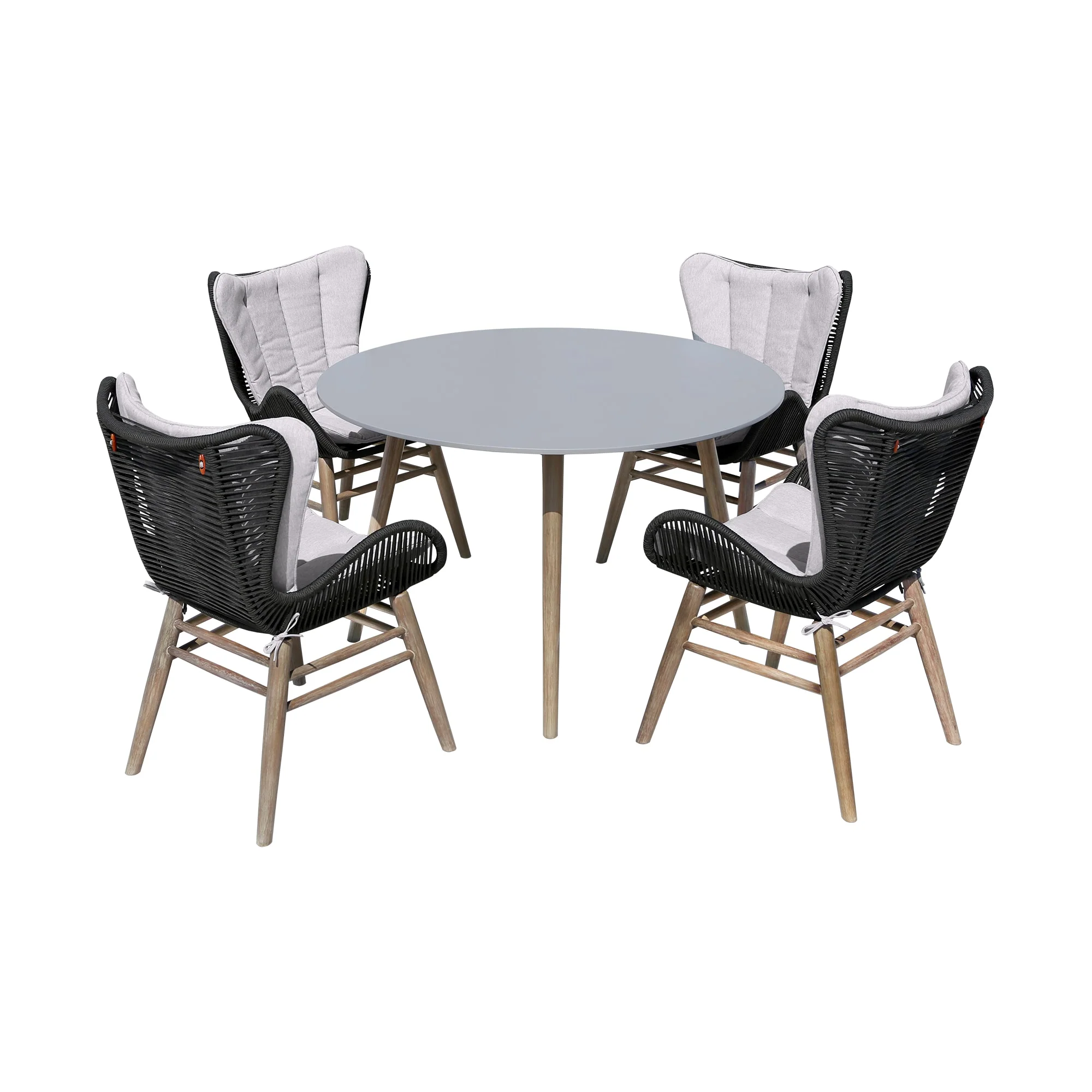 Sydney and Fanny 5-Piece Outdoor Patio Dining Set