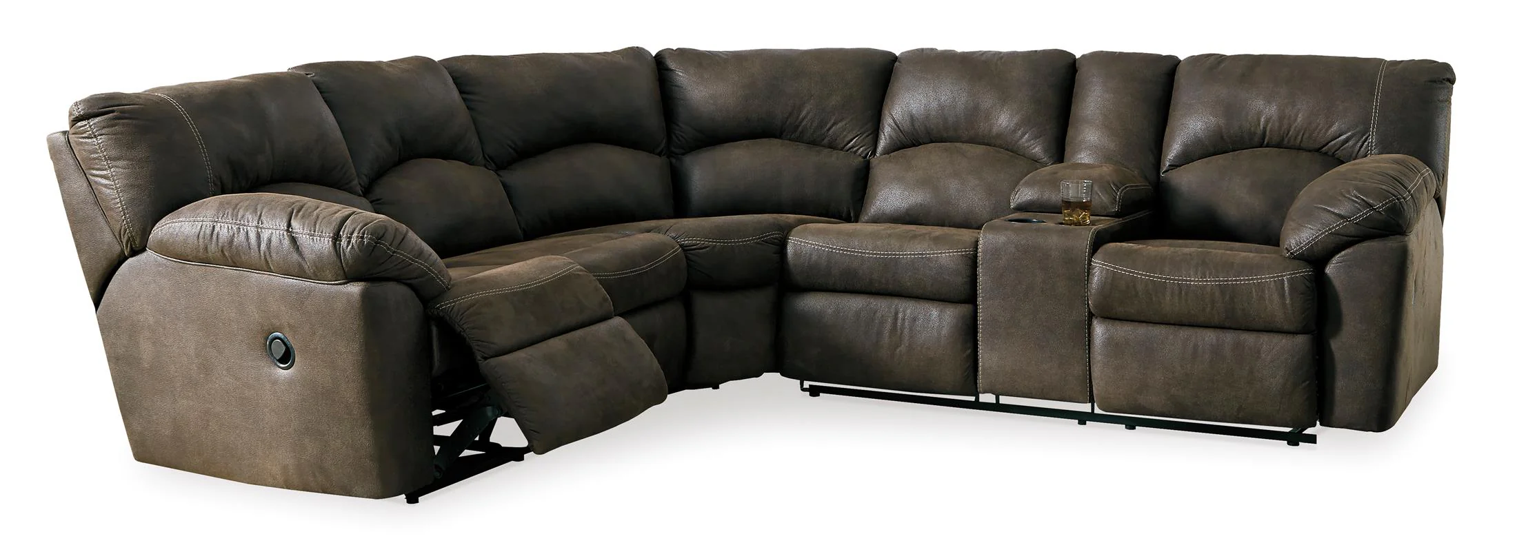 Tambo 2-Piece Reclining Sectional - Image 4