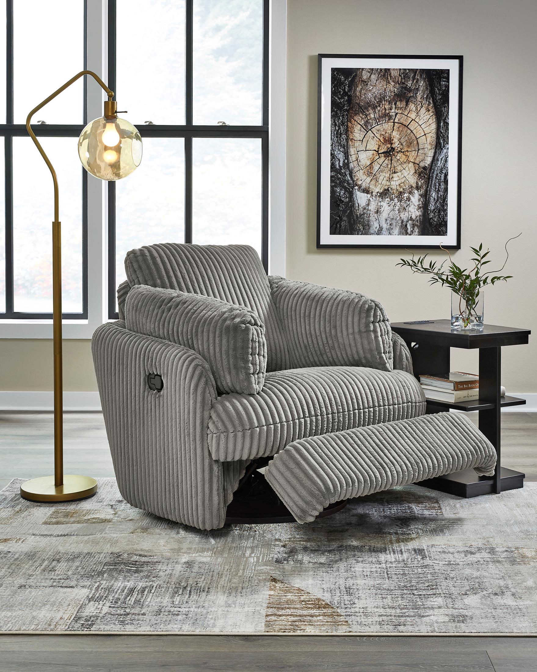 Tie-Breaker Swivel Glider Recliner - Image 5