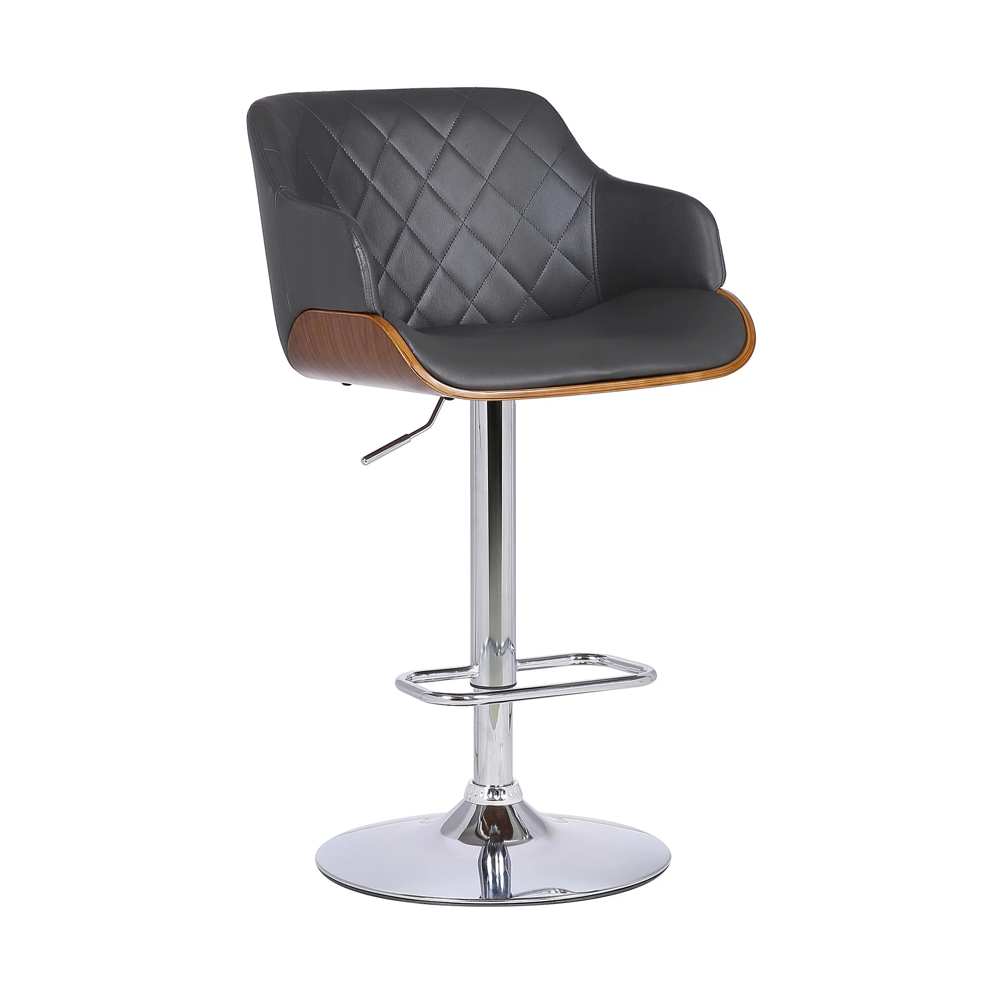 Toby Adjustable Height Swivel Bar Stool - Image 2