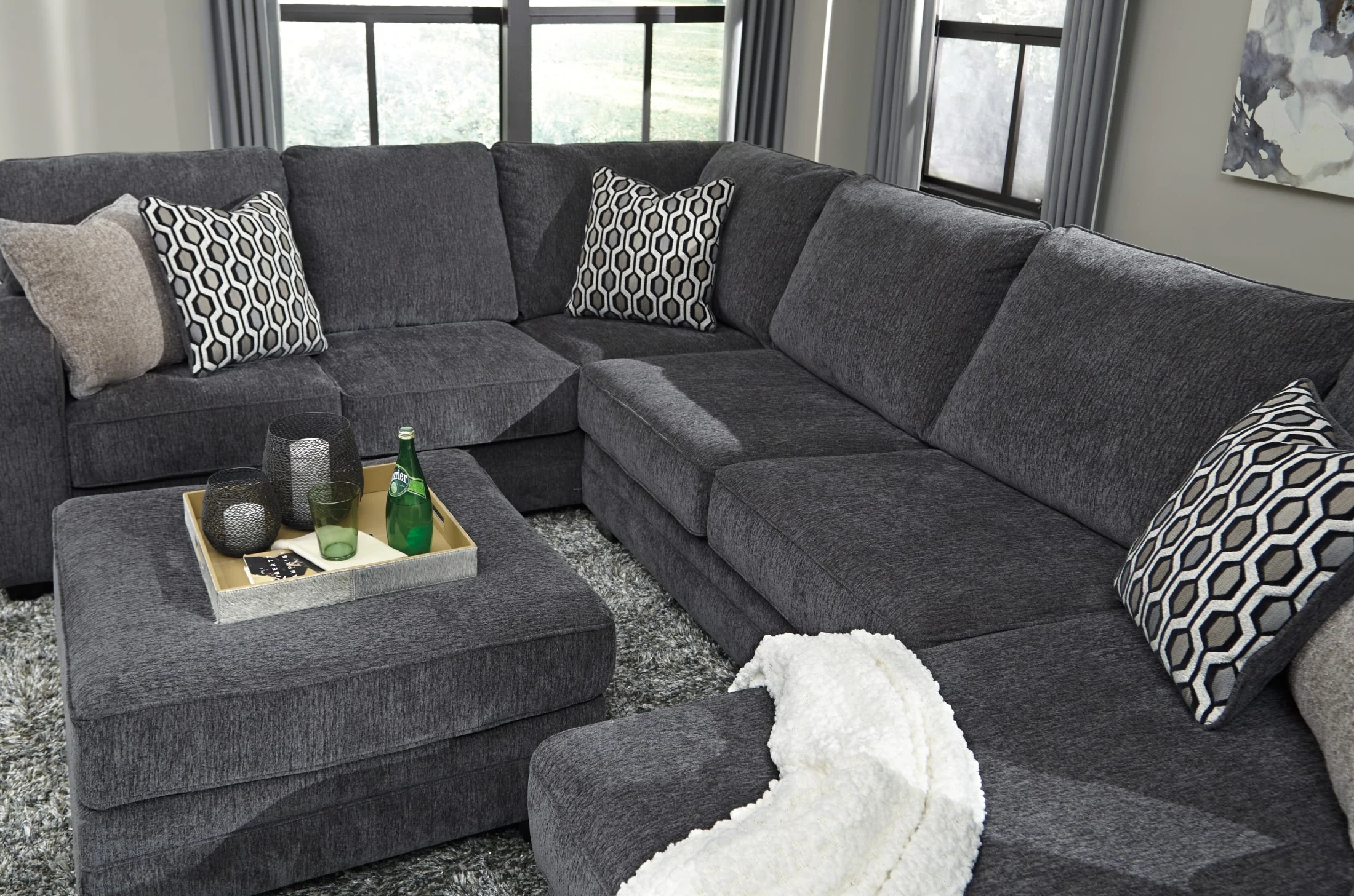 Tracling Oversized Ottoman - Image 3