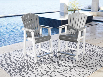 Ashley Transville Outdoor Counter Height Bar Stool (Set of 2)