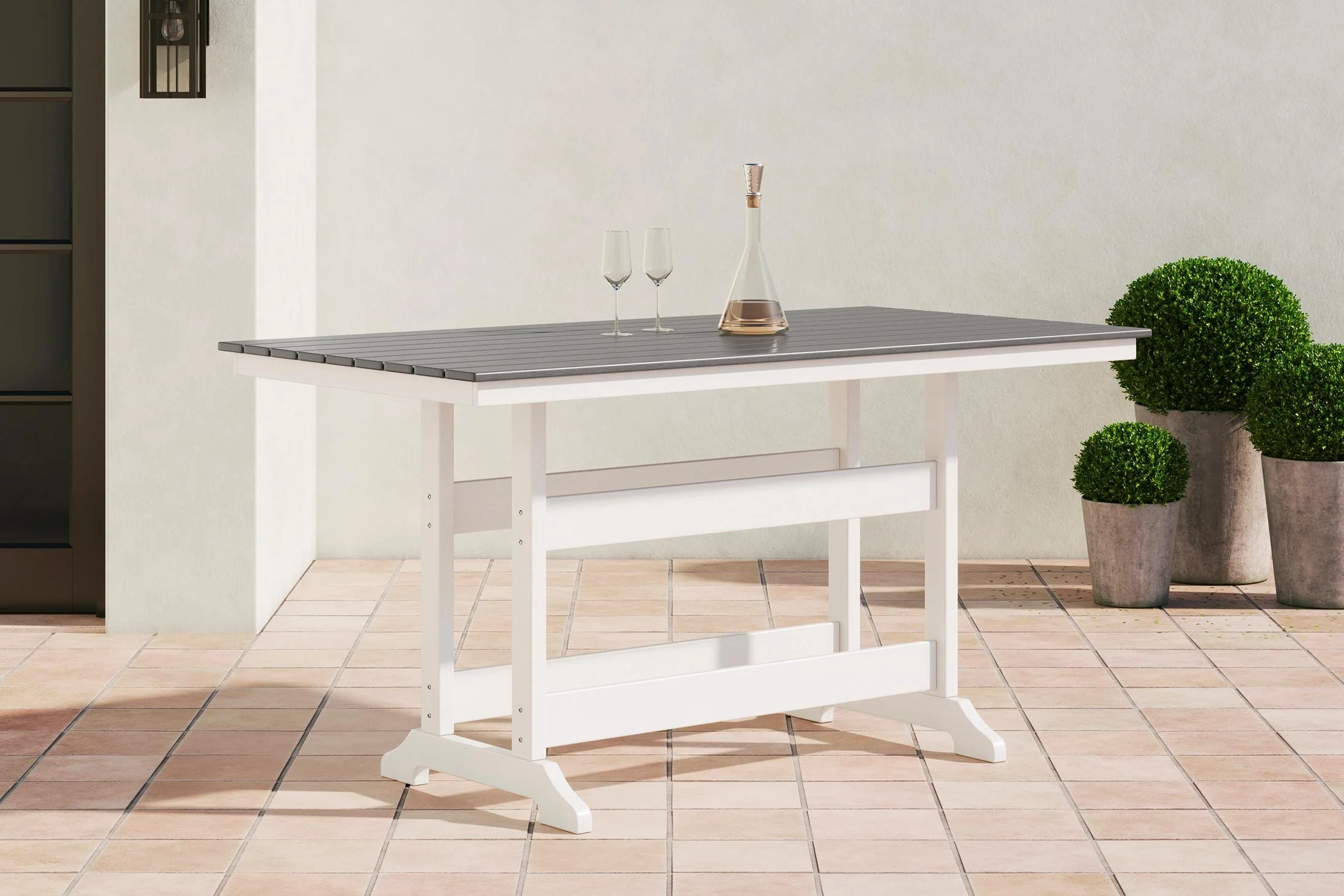 Ashley Transville Outdoor Counter Height Dining Table - Image 2