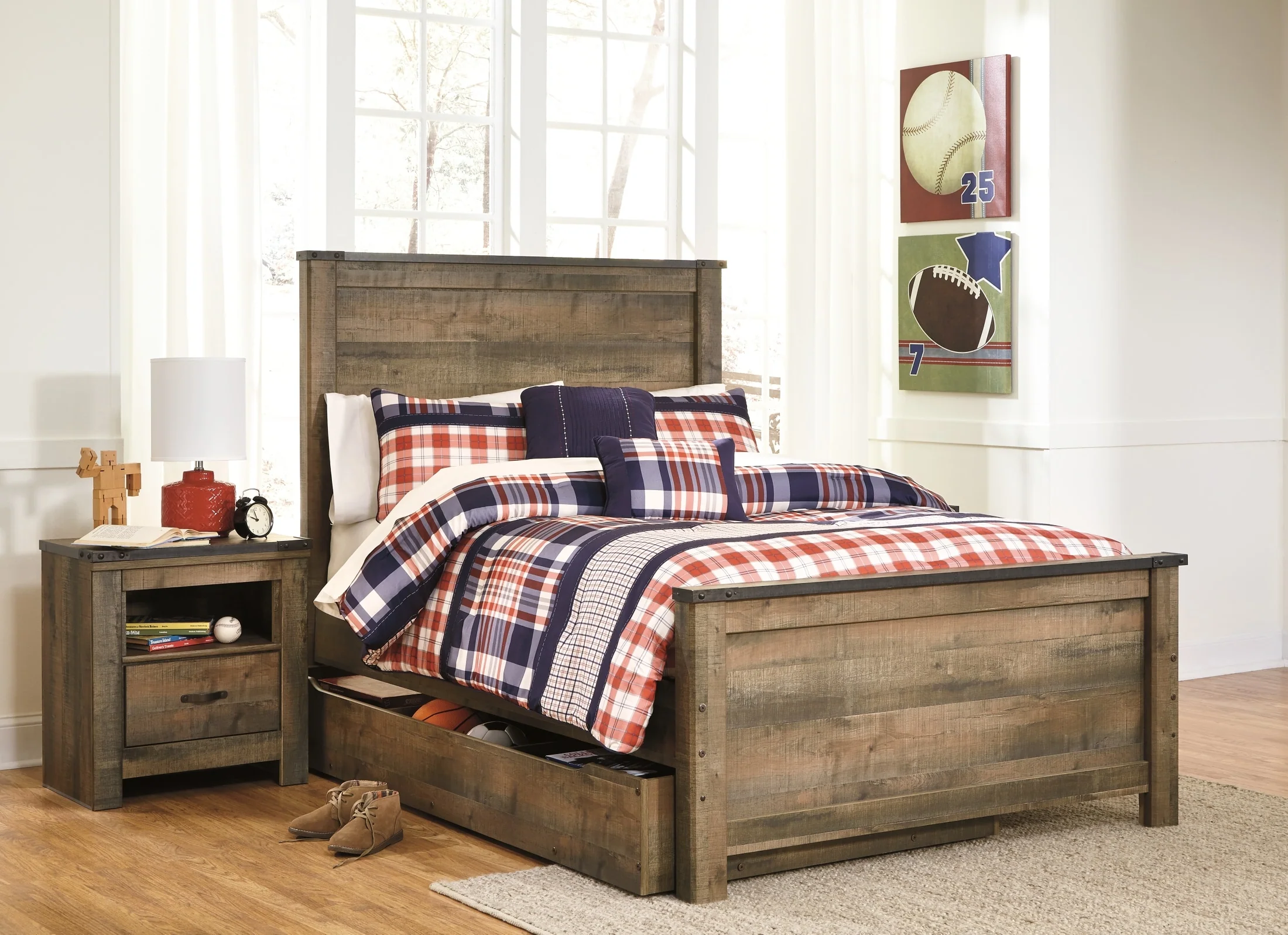 Trinell 2-Drawer Nightstand - Image 6
