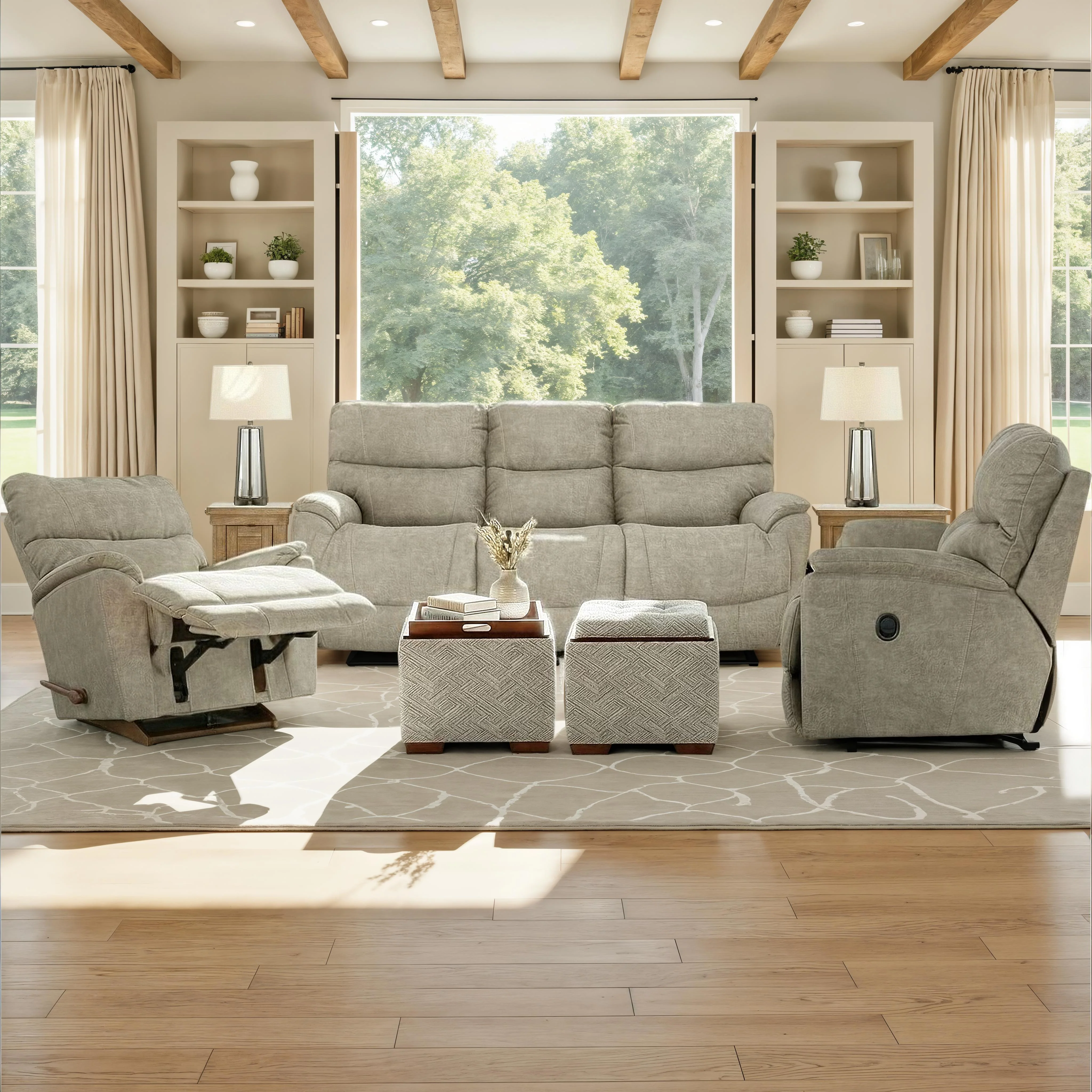 La-Z-Boy Trouper Reclining Sofa - Image 2
