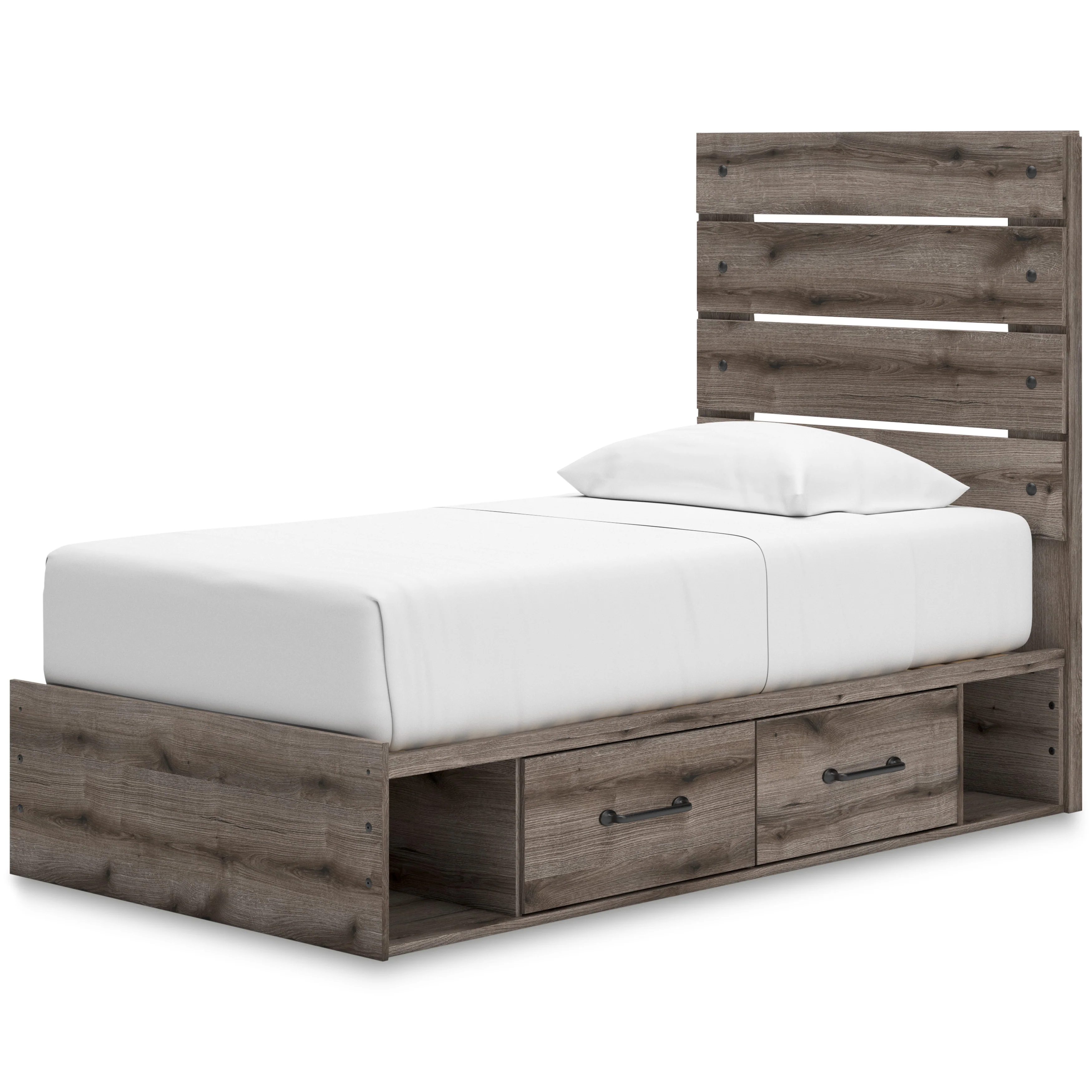 Urbanoore Panel Bed with Double Storage - Image 11