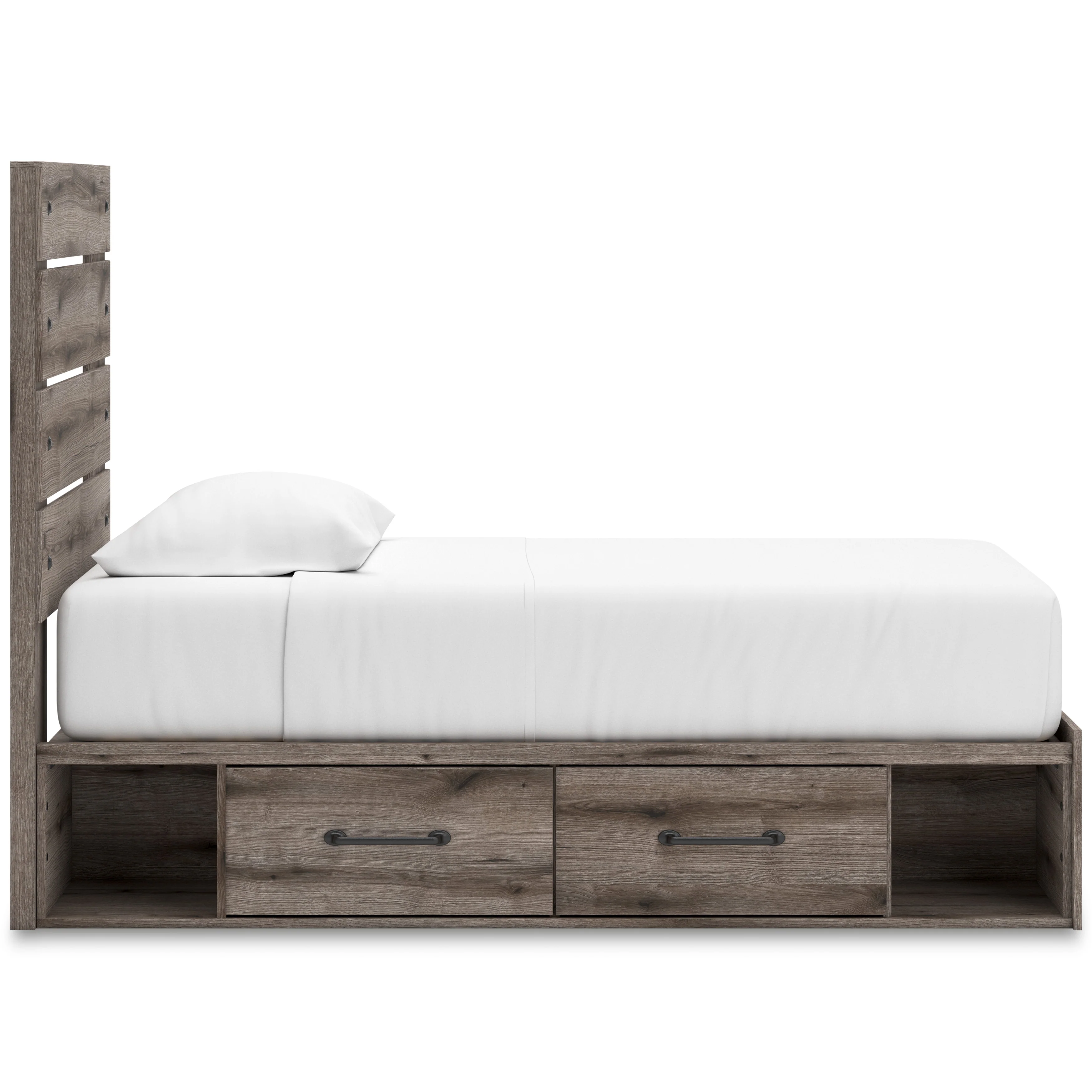 Urbanoore Panel Bed with Double Storage - Image 14
