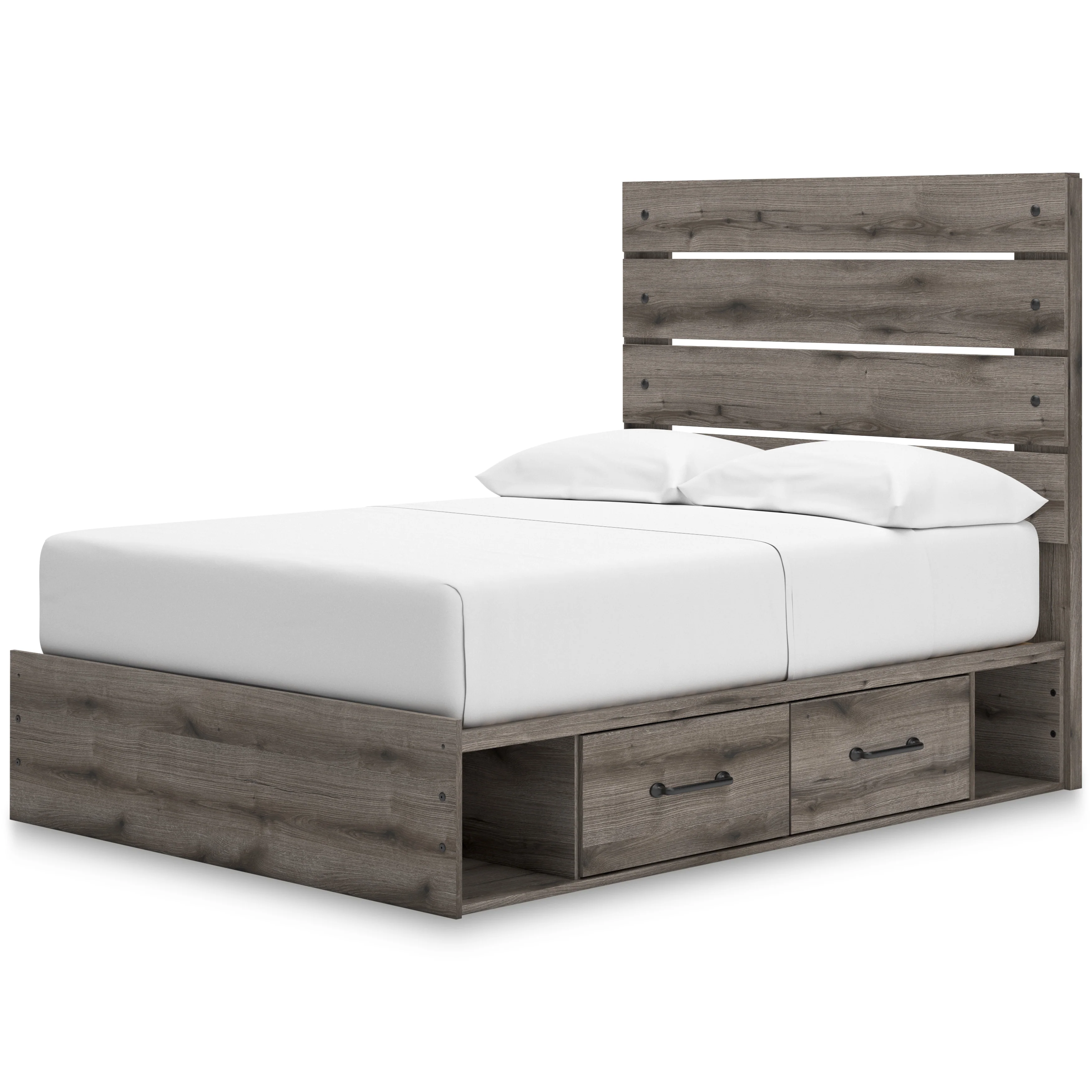 Urbanoore Panel Bed with Double Storage - Image 3