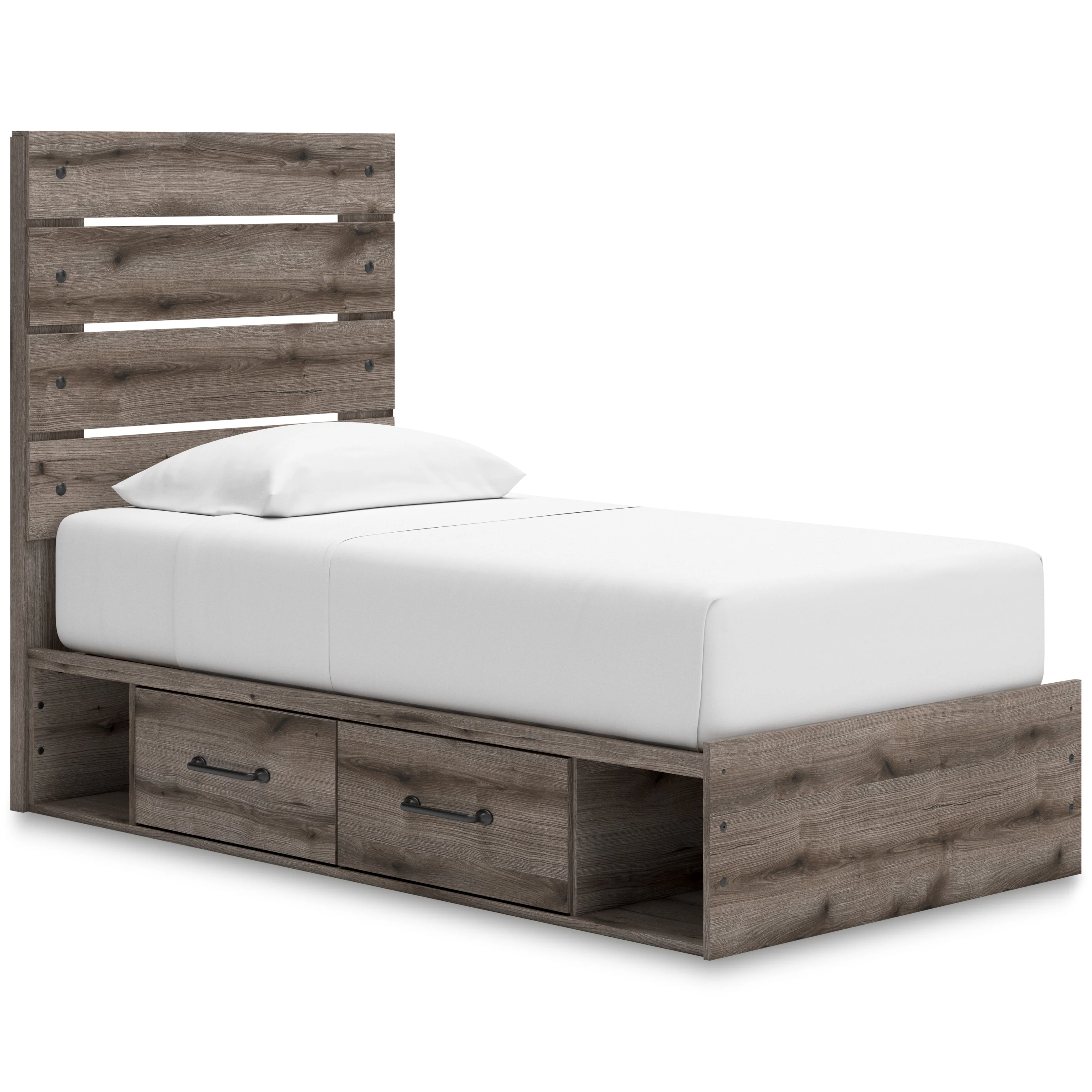 Urbanoore Panel Bed with Double Storage - Image 9