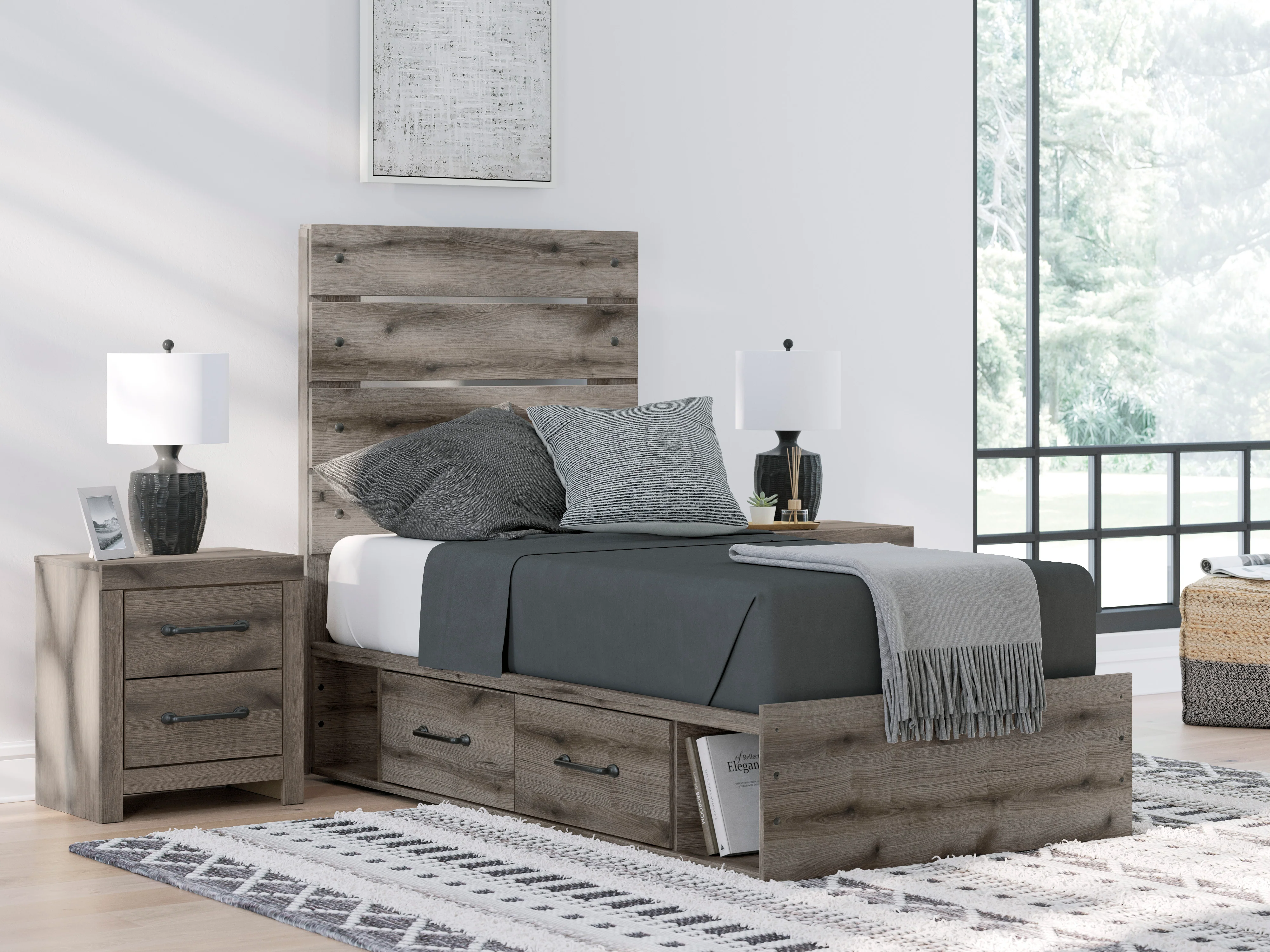 Urbanoore Panel Storage Bed - Image 12
