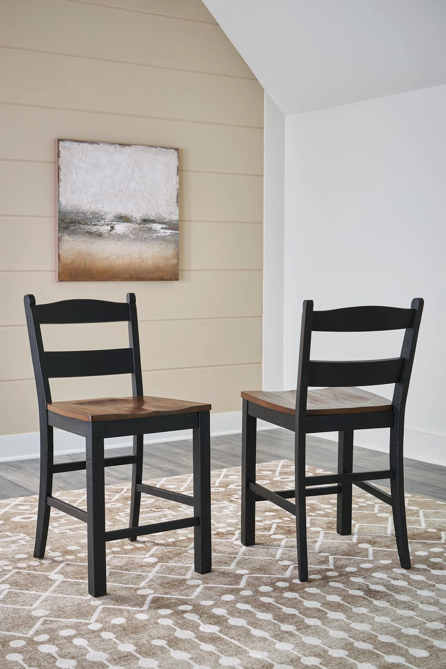 Valebeck Counter Height Bar Stool with Back (Set of 2) - Image 2