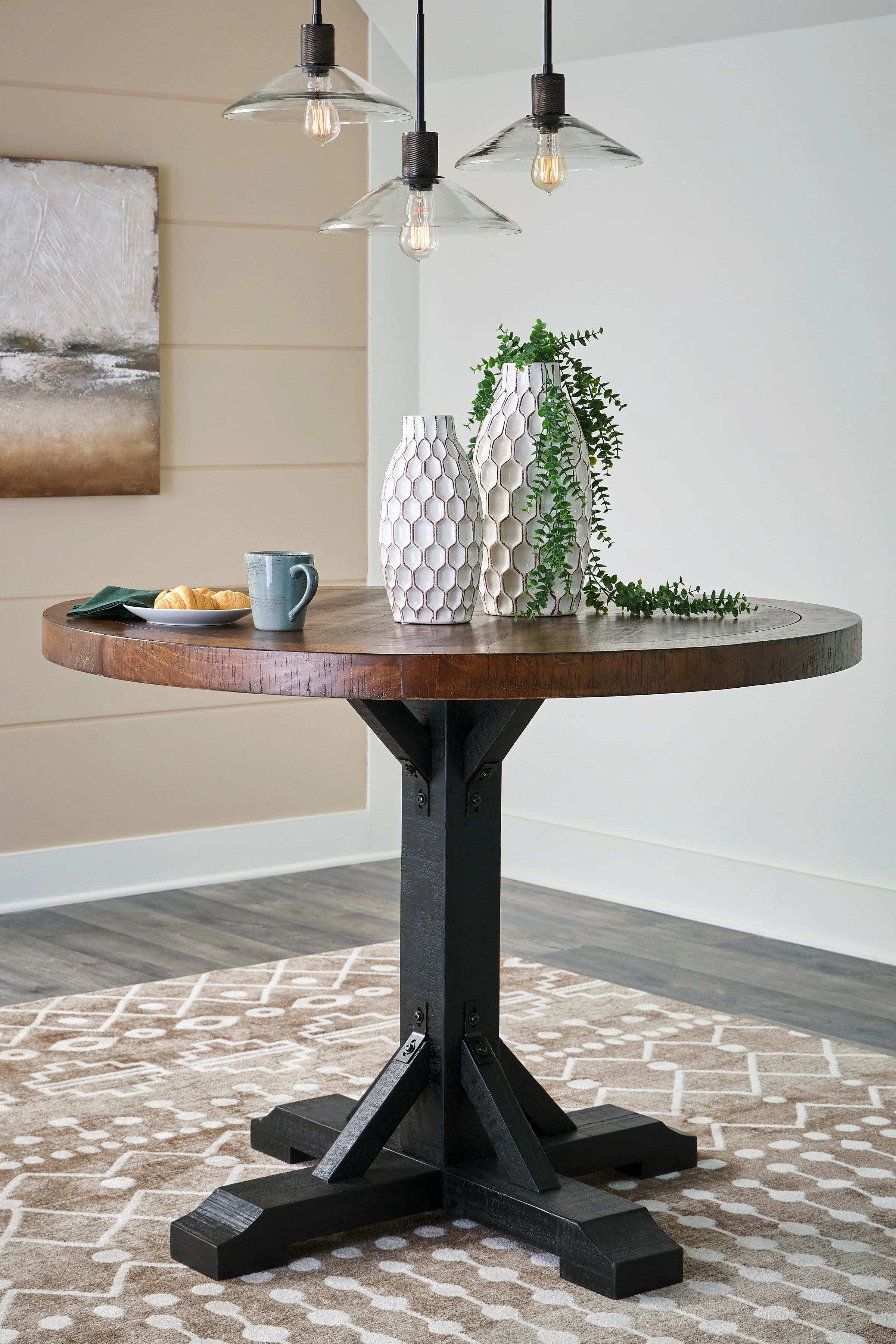 Valebeck Counter Height Round Dining Table - Image 2