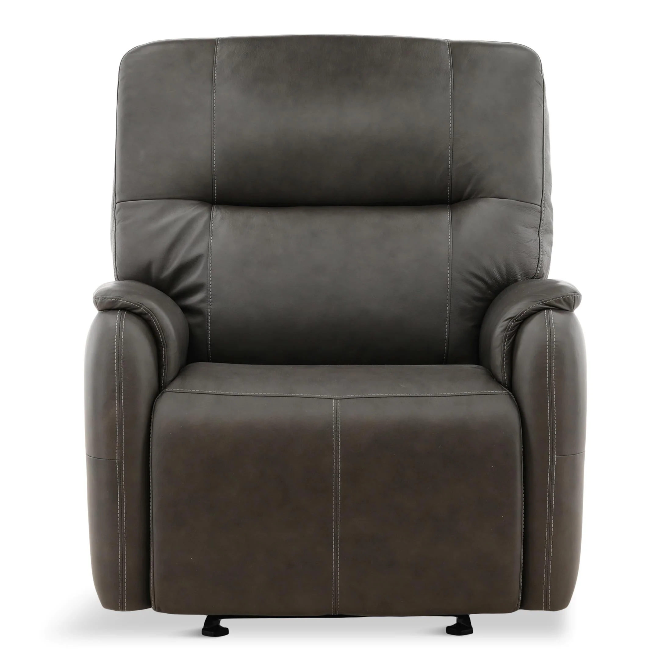 Flexsteel Walker Leather Gliding Power Recliner