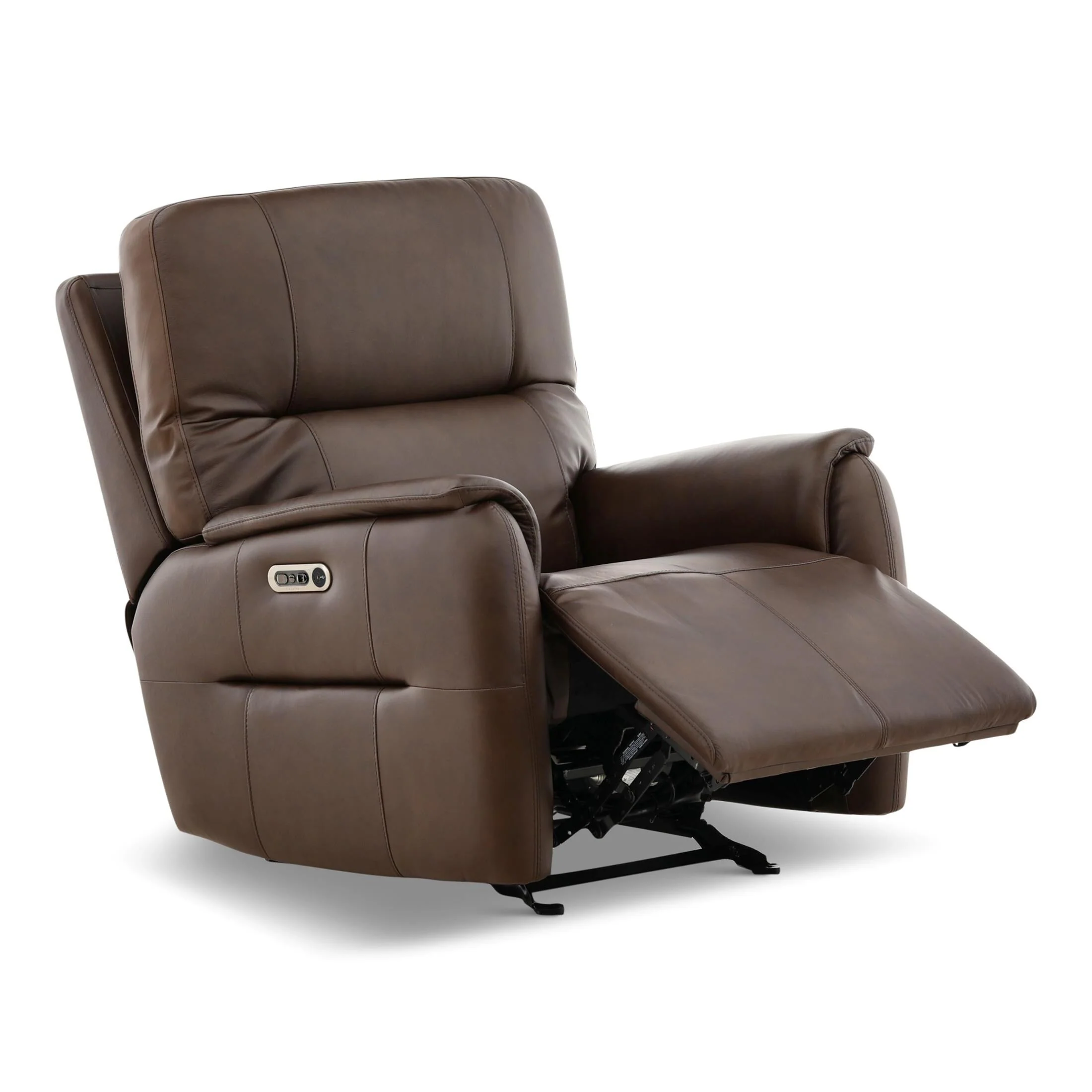 Flexsteel Walker Leather Gliding Power Recliner - Image 16