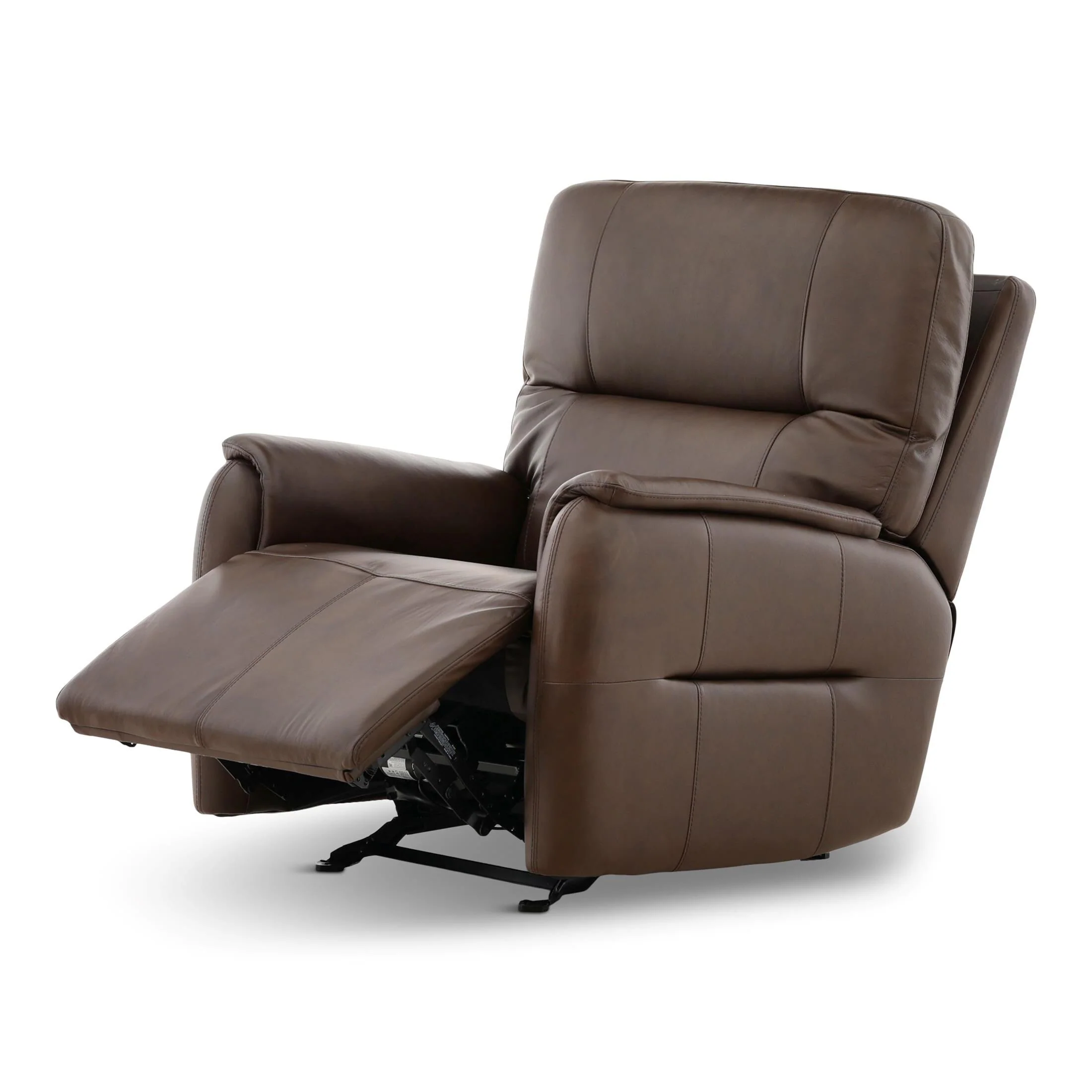 Flexsteel Walker Leather Gliding Power Recliner - Image 18