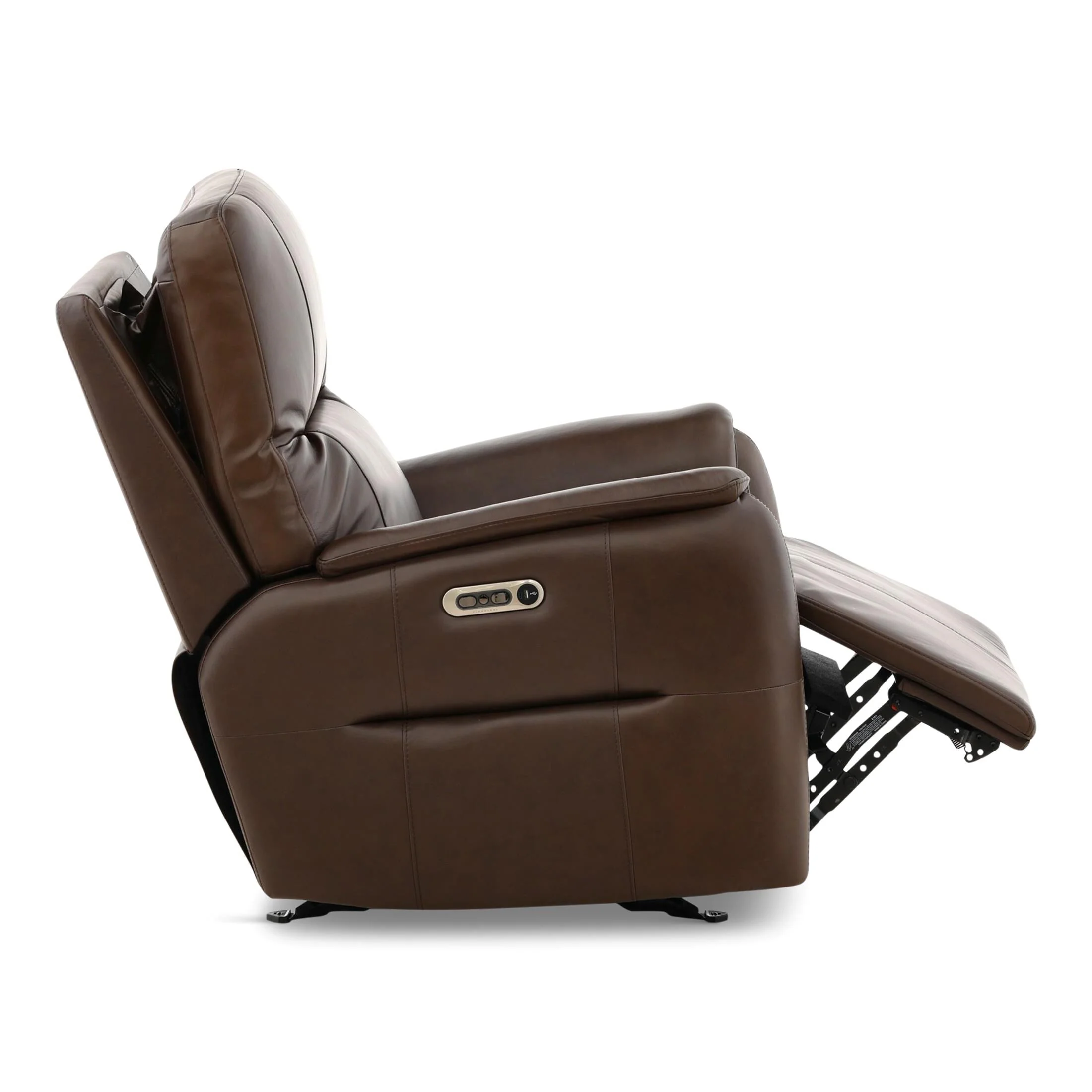 Flexsteel Walker Leather Gliding Power Recliner - Image 20