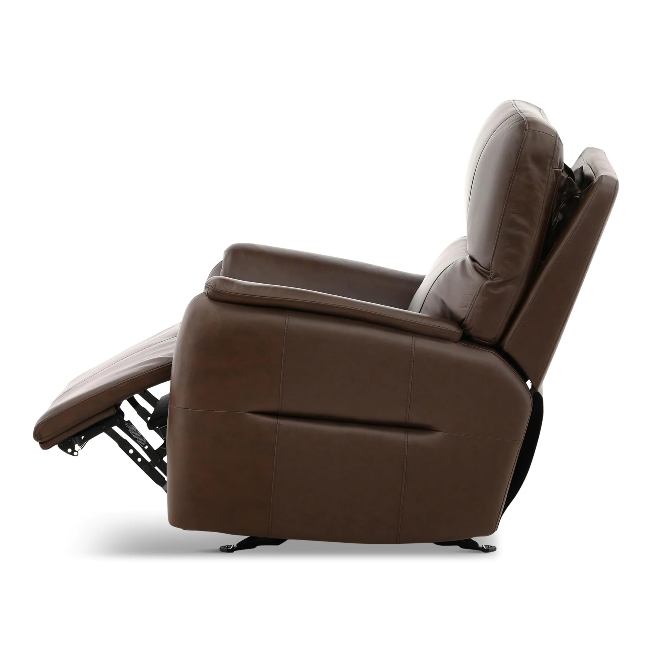 Flexsteel Walker Leather Gliding Power Recliner - Image 21