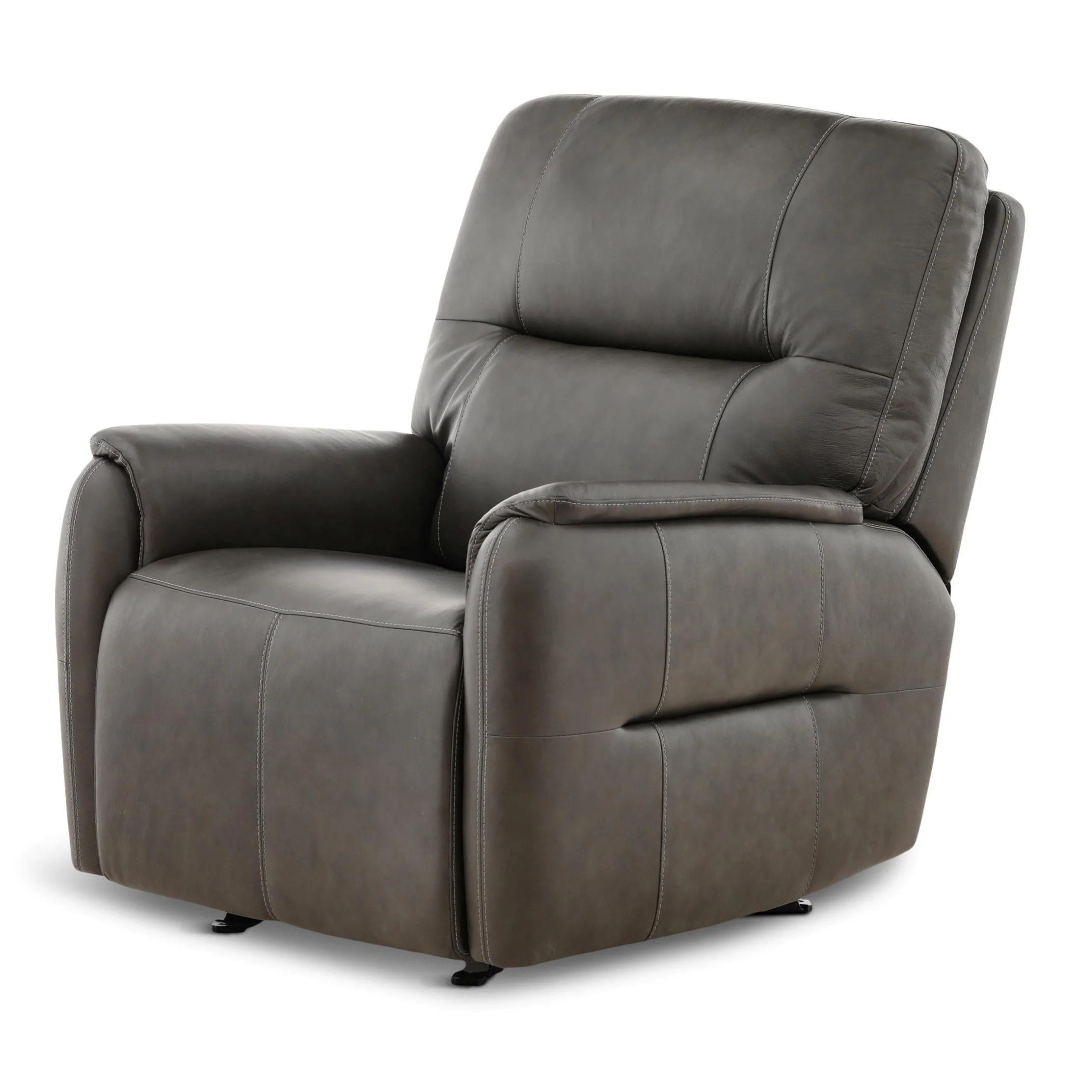 Flexsteel Walker Leather Gliding Power Recliner - Image 5